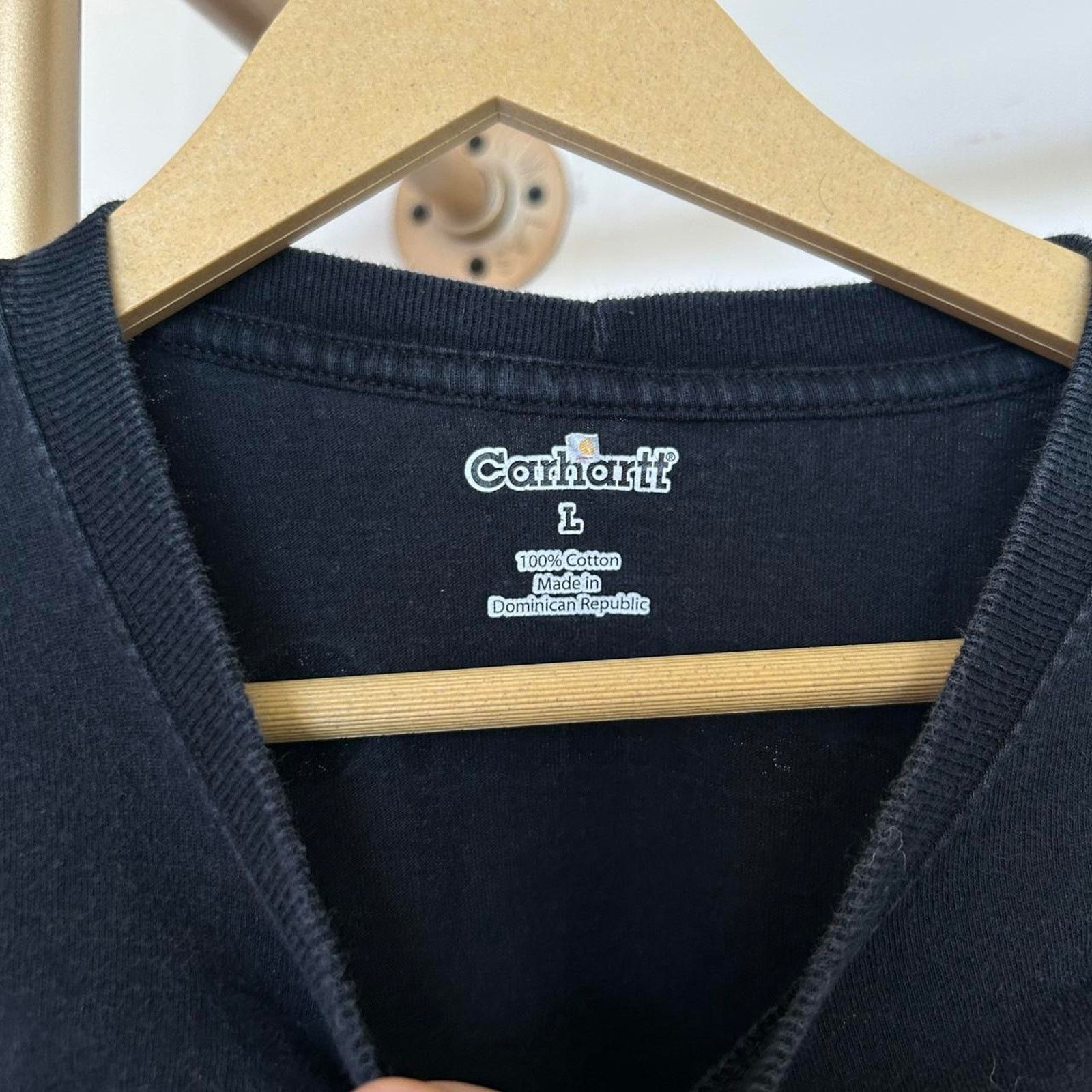 Carhartt Carhartt Long Sleeve Black White Size US L / EU 52-54 / 3 - 4 Thumbnail