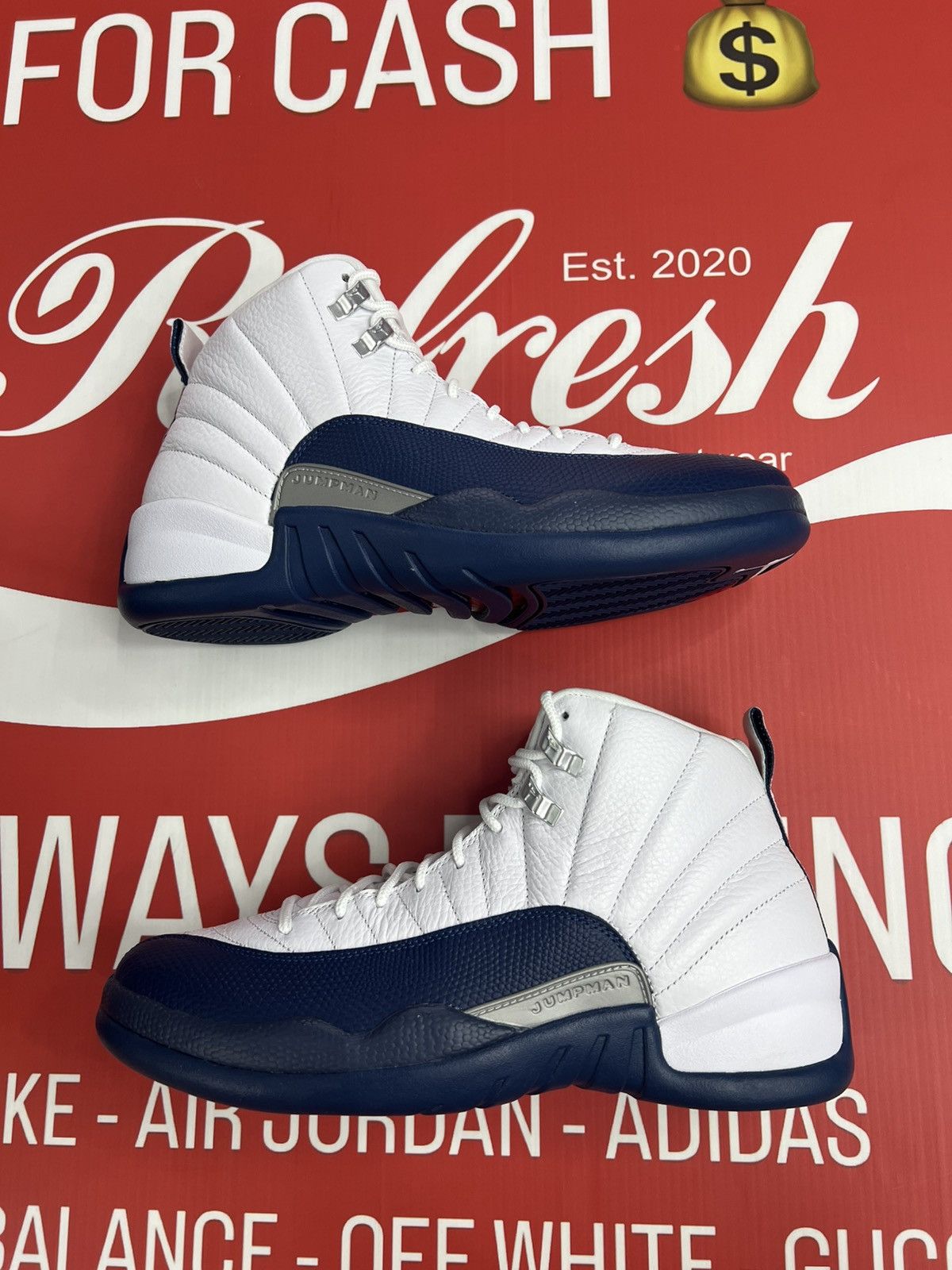 Jordan Brand Air Jordan 12 Retro French Blue Size 9.5 (CT8013-114) Size US 9.5 / EU 42-43 - 2 Thumbnail