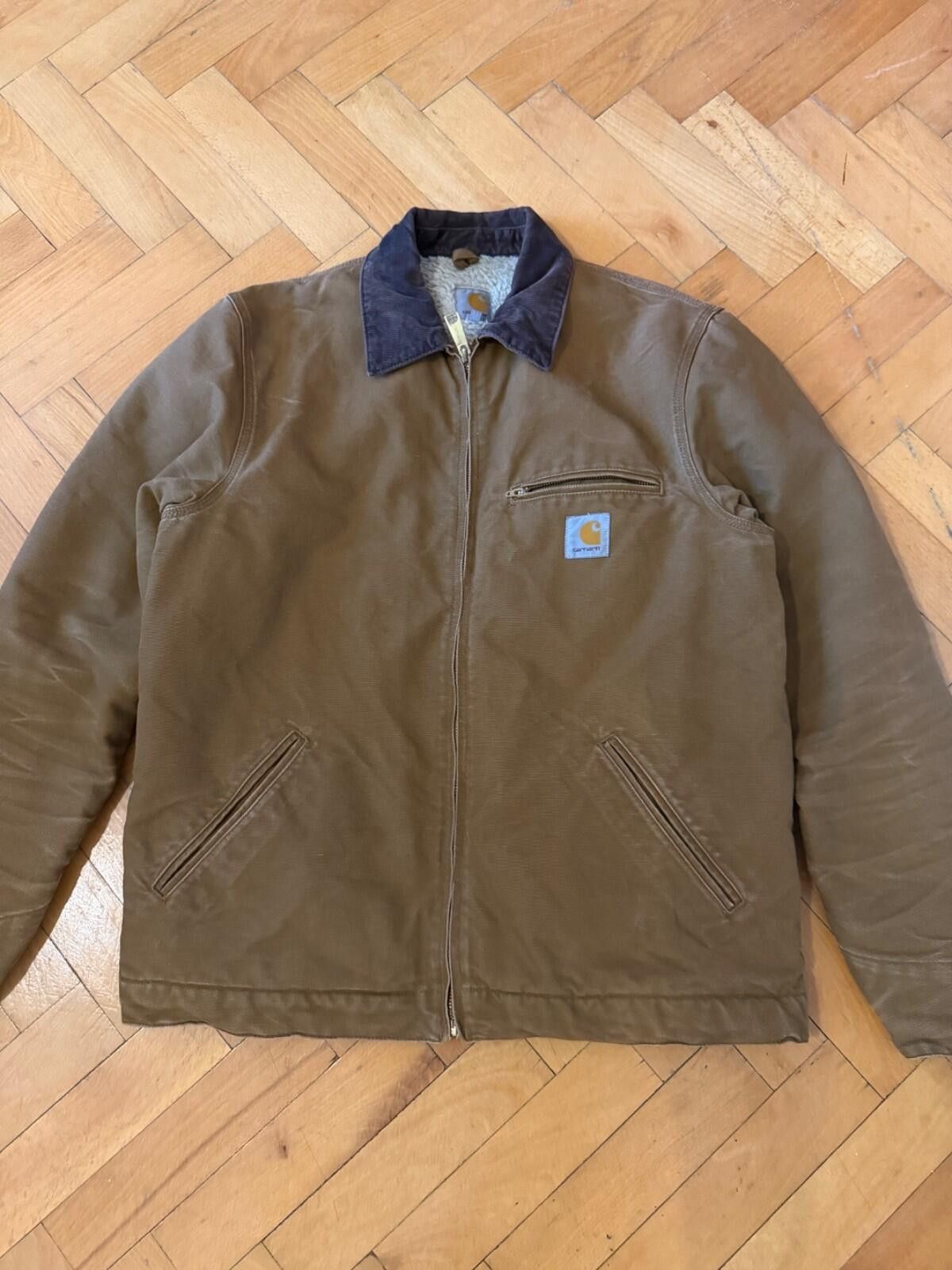 Carhartt Carhartt Detroit Jacket Sherpa Brown Sz M Size US M / EU 48-50 / 2 - 4 Thumbnail
