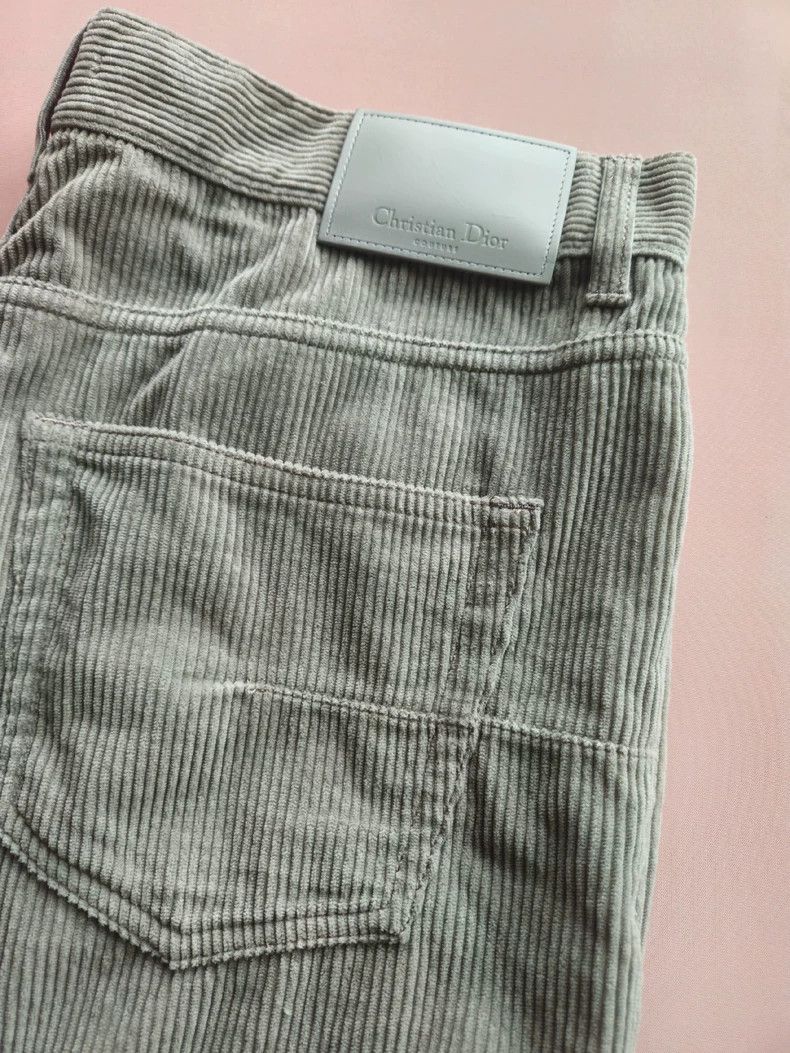 Dior Dior Corduroy pants 2502-Nextarrow Size US 33 - 4 Thumbnail