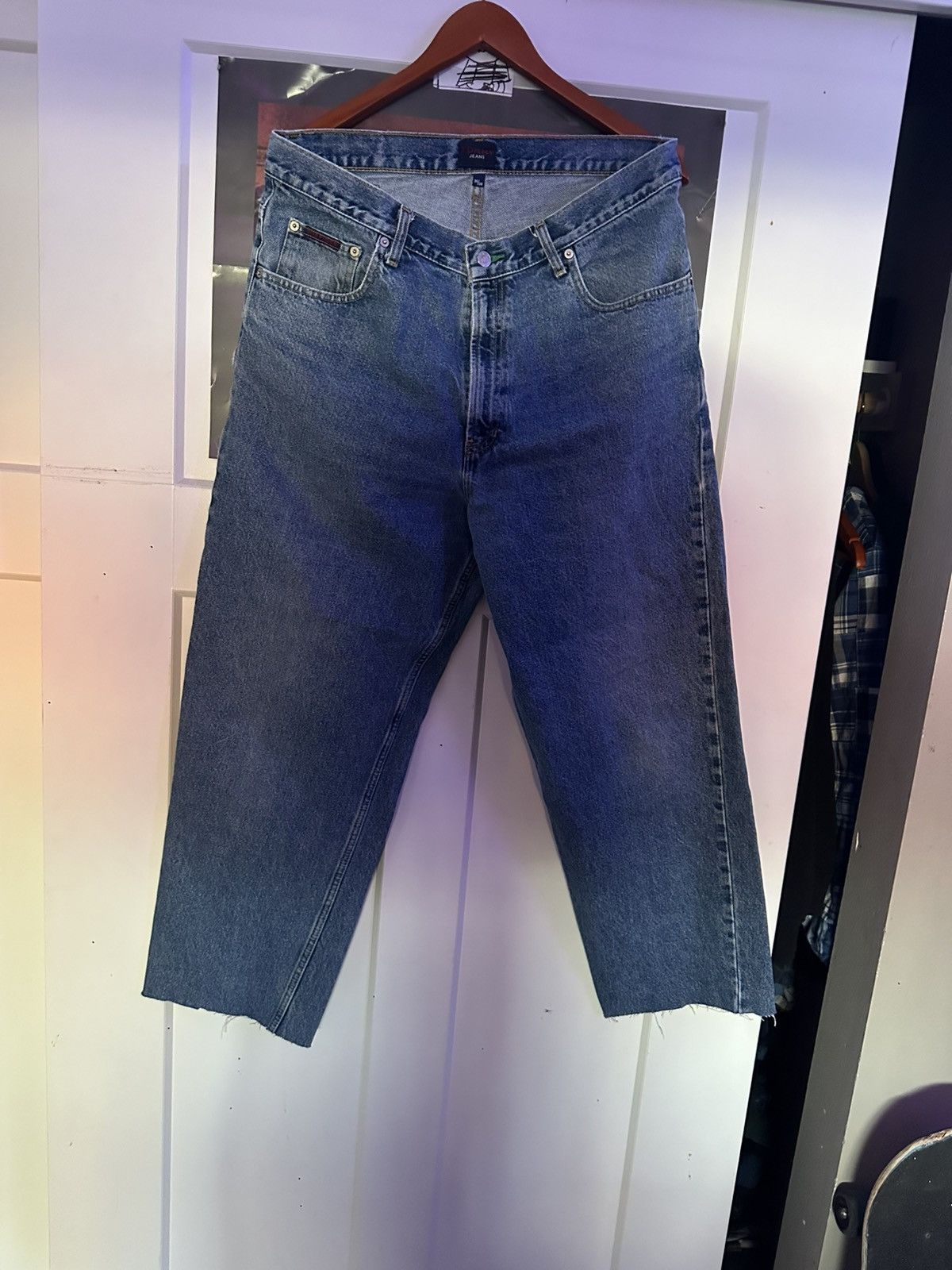 Tommy Hilfiger Vintage baggy fit Tommy Hilfiger jeans Size US 35 - 2 Thumbnail