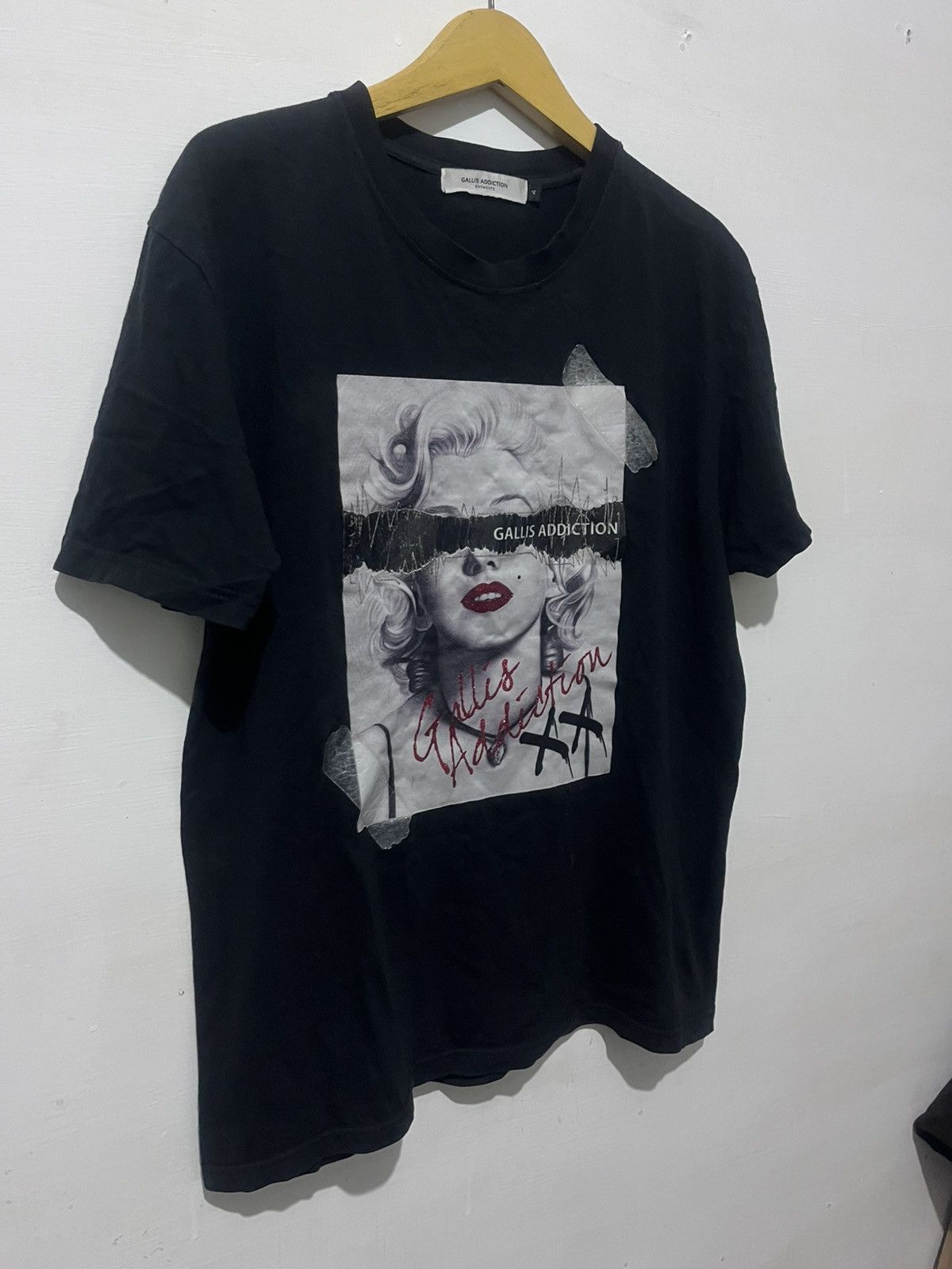 Band Tees Gallis Addiction Marilyn Monroe Streetwear T-Shirt Black Size US L / EU 52-54 / 3 - 3 Thumbnail