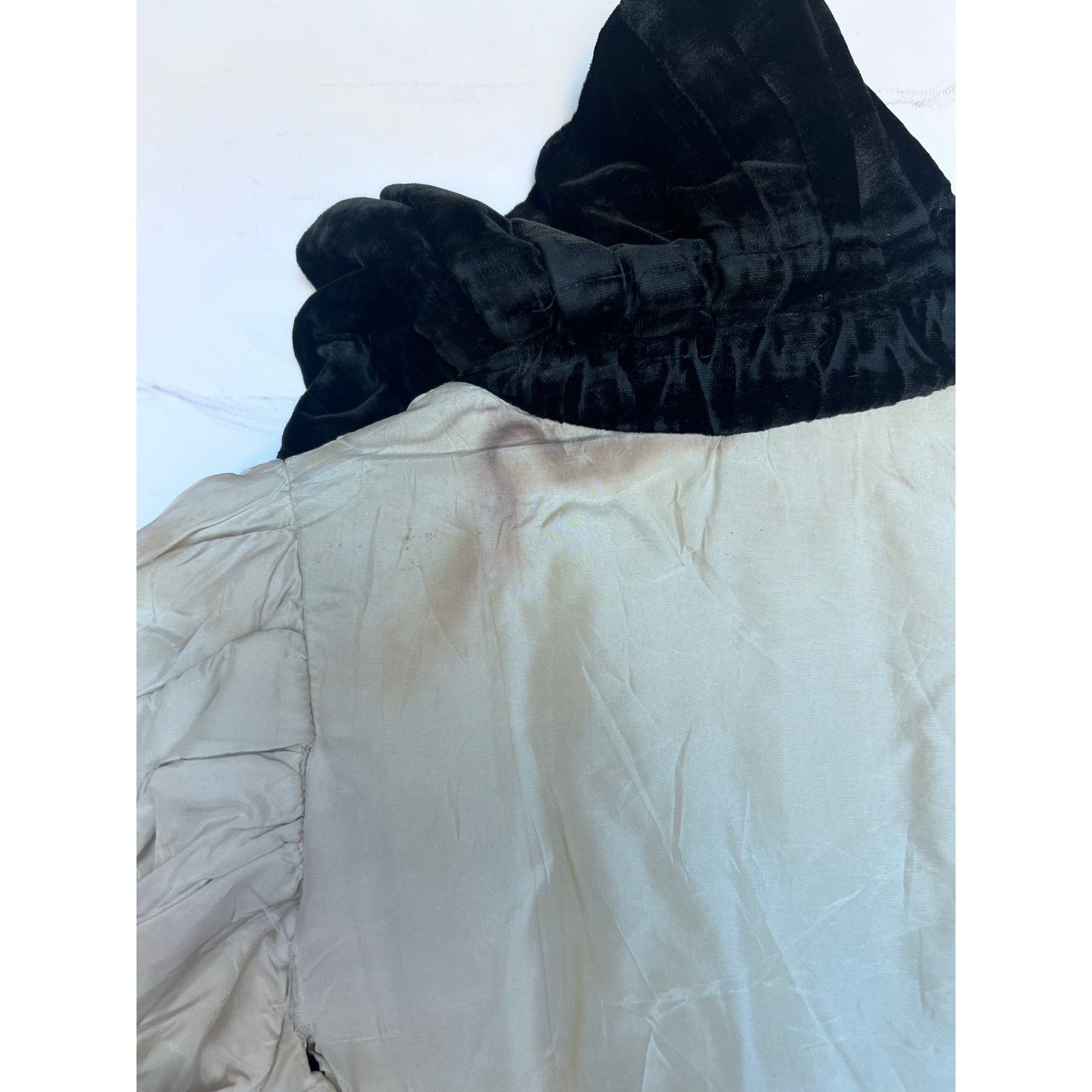Other Vtg Elizabethian GOTHIC Princess Puff Shoulder MAXI COAT XS Size XS / US 0-2 / IT 36-38 - 8 Thumbnail