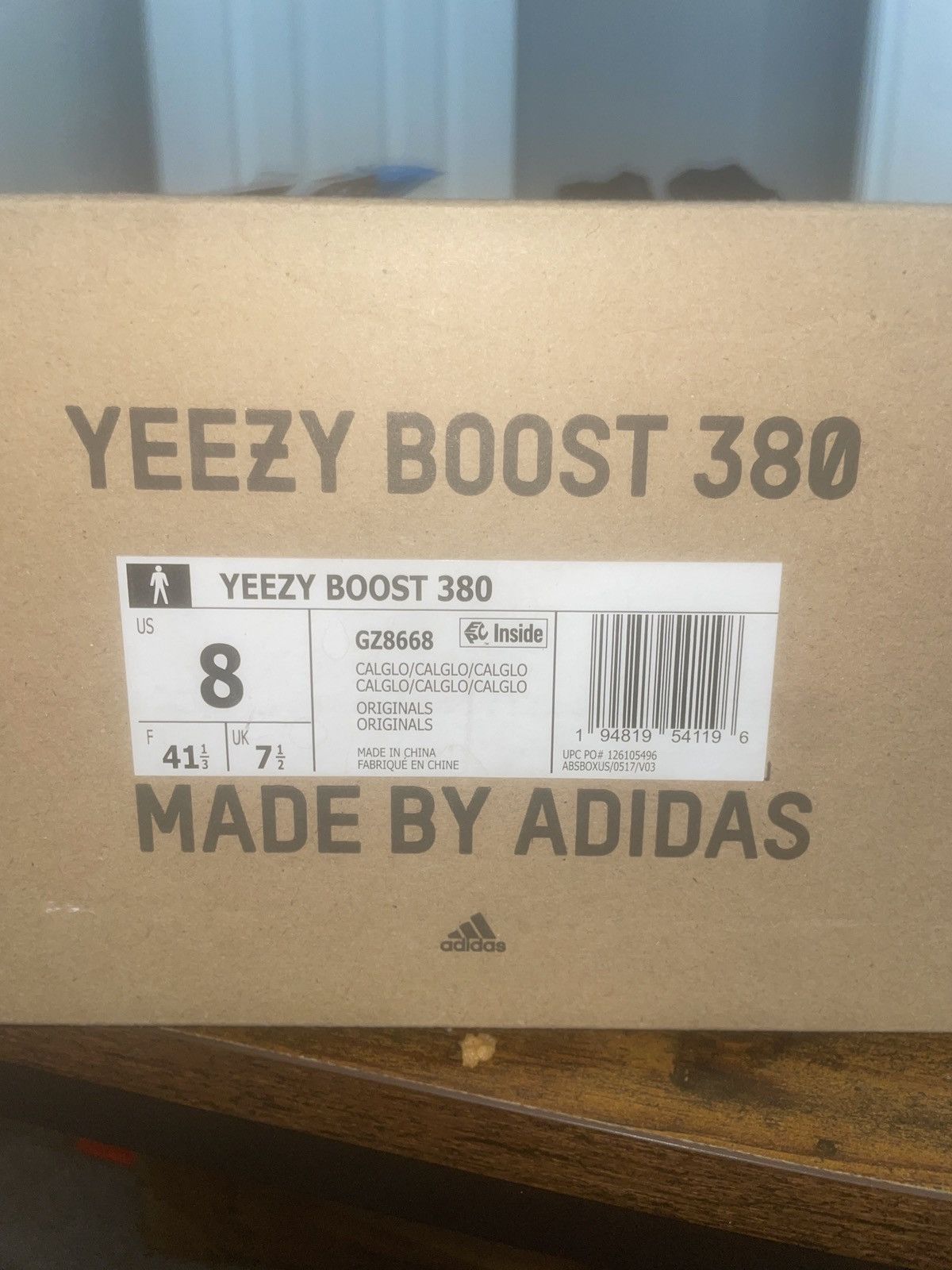 Adidas × Yeezy Yeezy Boost 380 Calcite Glow Size US 8 / EU 41 - 9 Thumbnail