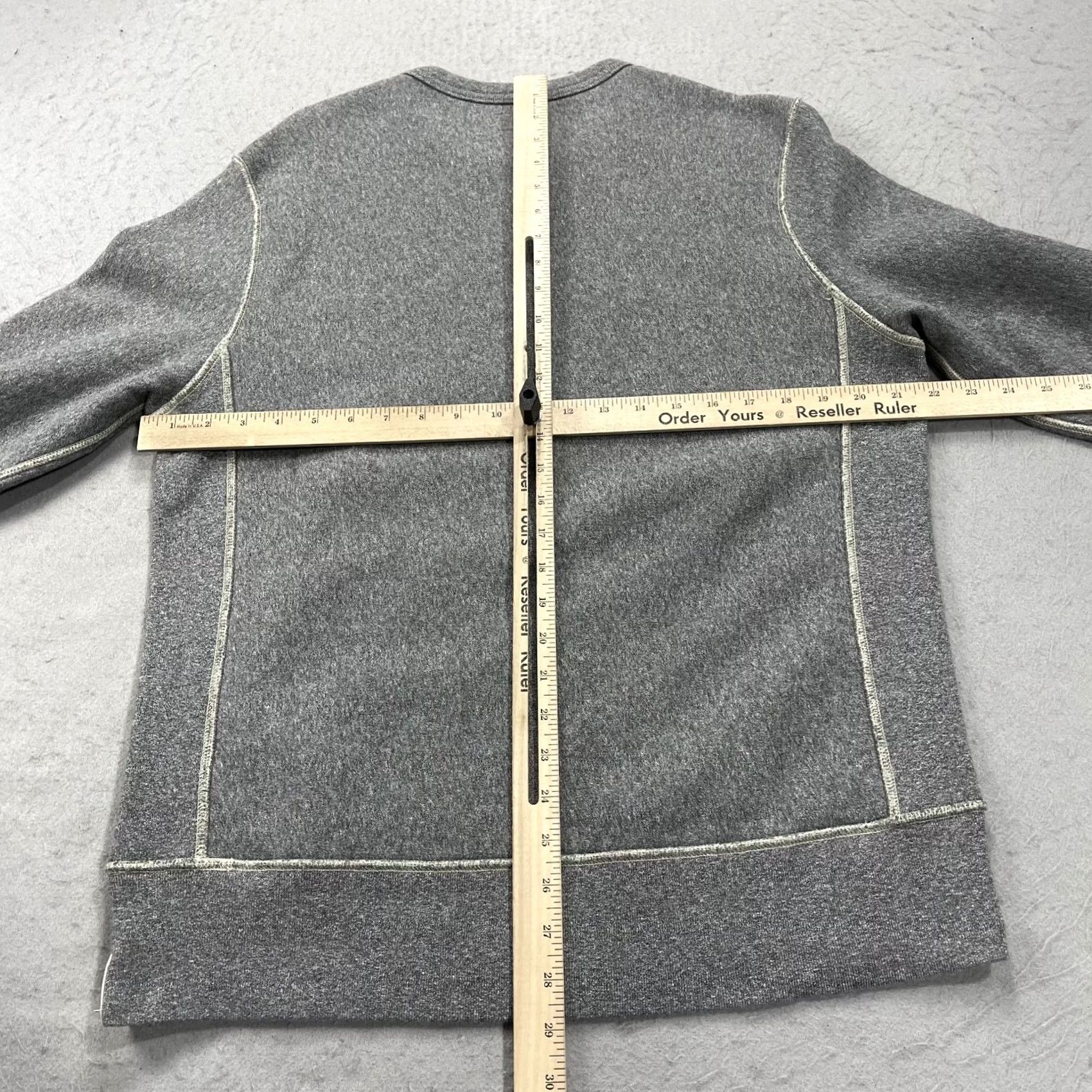 Todd Snyder Todd Snyder Sweatshirt Mens Large Gray Heavyweight Crewneck Canada Weave Blank Size US L / EU 52-54 / 3 - 7 Thumbnail