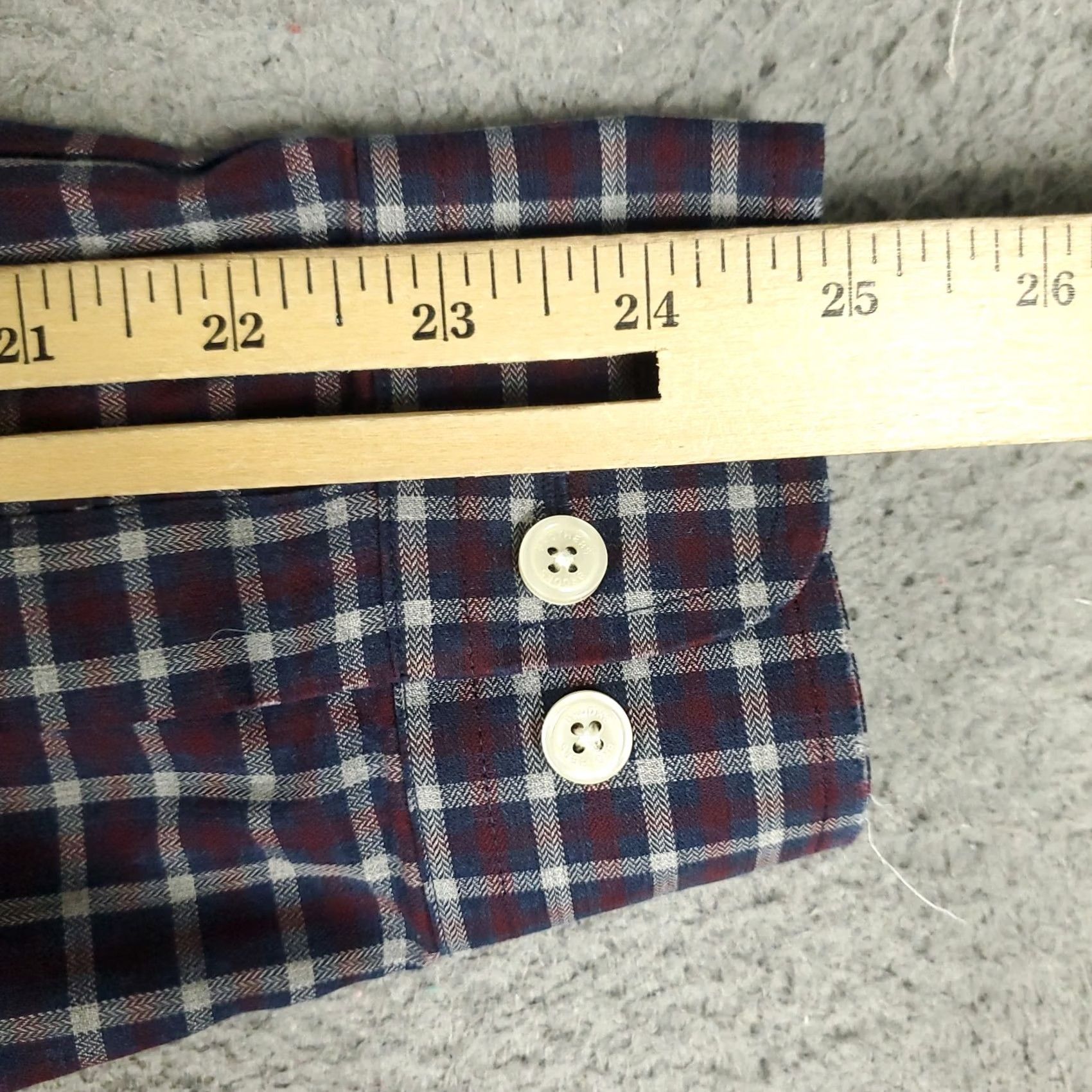 Brooks Brothers Brooks Brothers Shirt Mens Red Blue Plaid Regent Button Up Short Sleeve Sleeve Button-Down Collar Casual Formal 346 Vintage No N/A Size US M / EU 48-50 / 2 - 7 Thumbnail