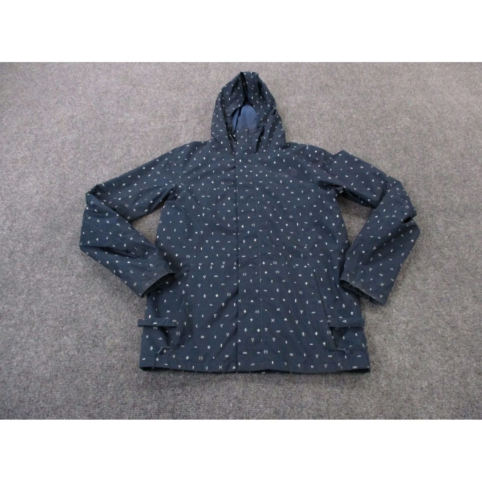 The North Face North Face Jacket Men XS Blue Dryvent Outdoors Hiking Rain Coat All Over Print Size US XS / EU 42 / 0 - 2 Thumbnail