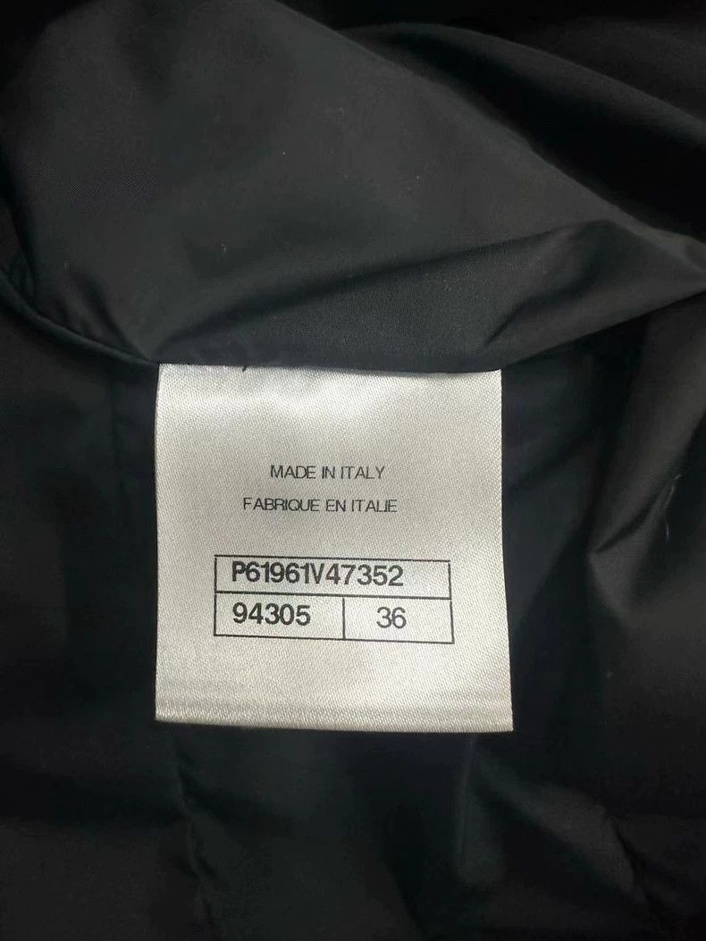 Chanel Chanel Black gold chain thin cotton jacket Size XS / US 0-2 / IT 36-38 - 8 Thumbnail