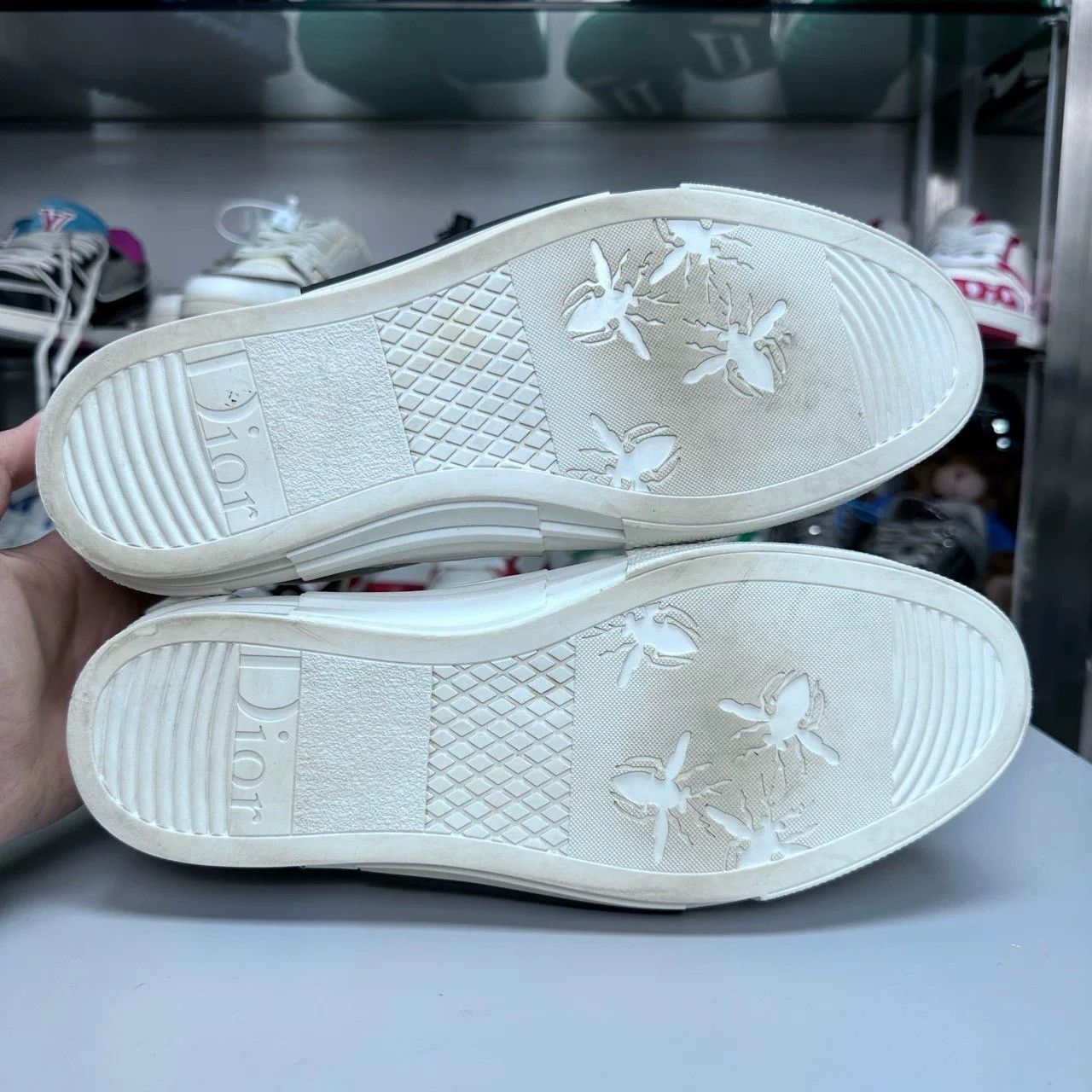 Dior DIOR B23 Low-Top Floral Sneakers Size US 8 / EU 41 - 7 Thumbnail
