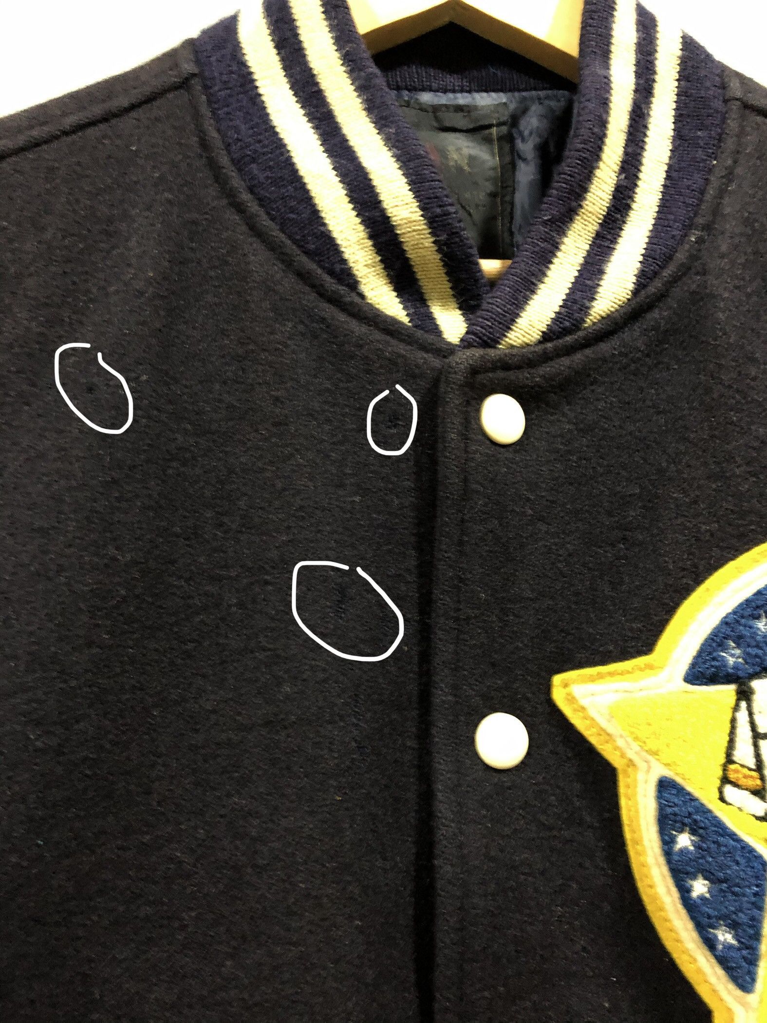 Vintage Vintage 80s Van Jac American Football Team Varsity Jacket Size US L / EU 52-54 / 3 - 14 Thumbnail