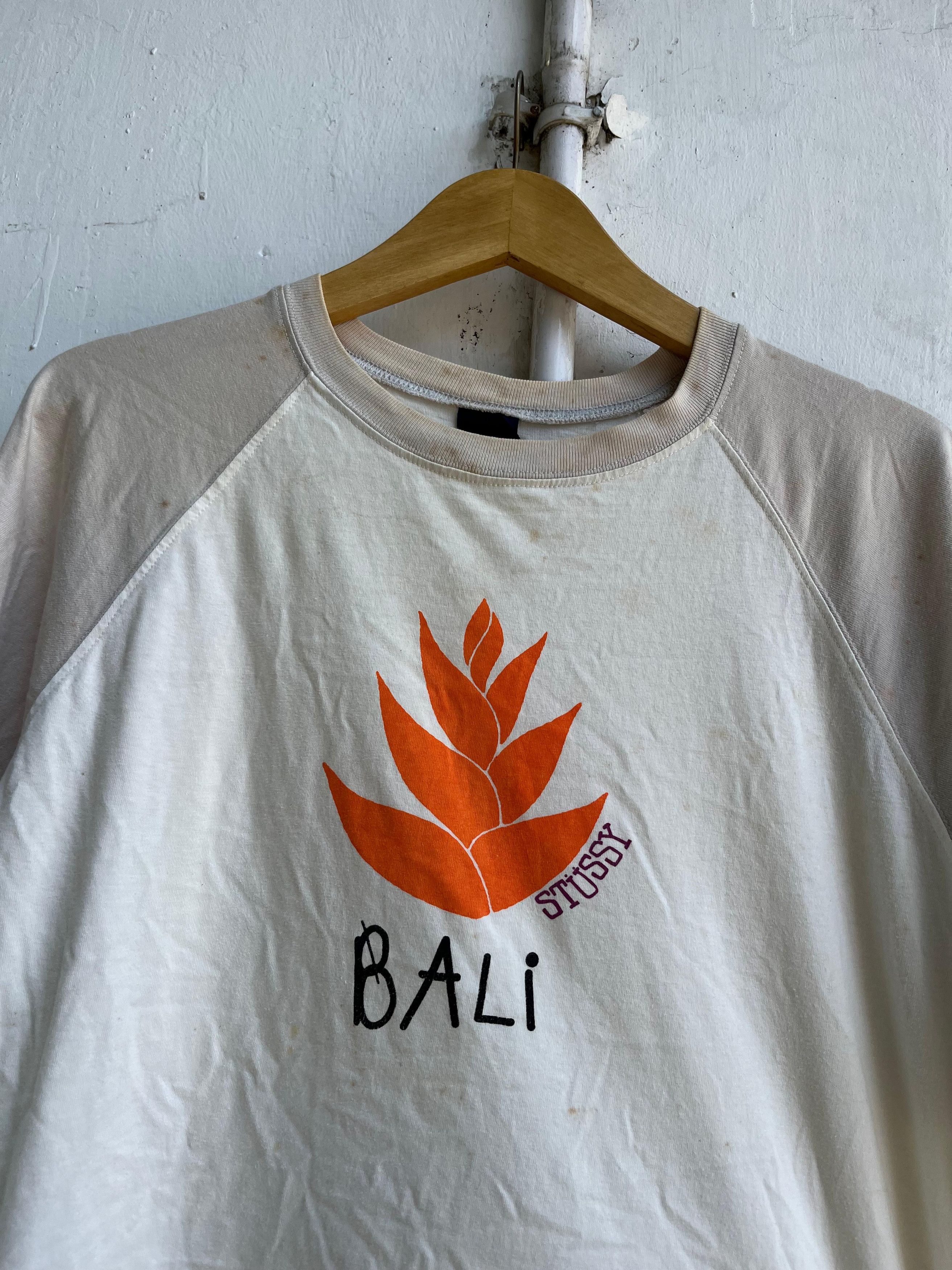 Stussy × Vintage 💥Rare💥Stussy Flower Bali Tshirt Size US S / EU 44-46 / 1 - 3 Thumbnail