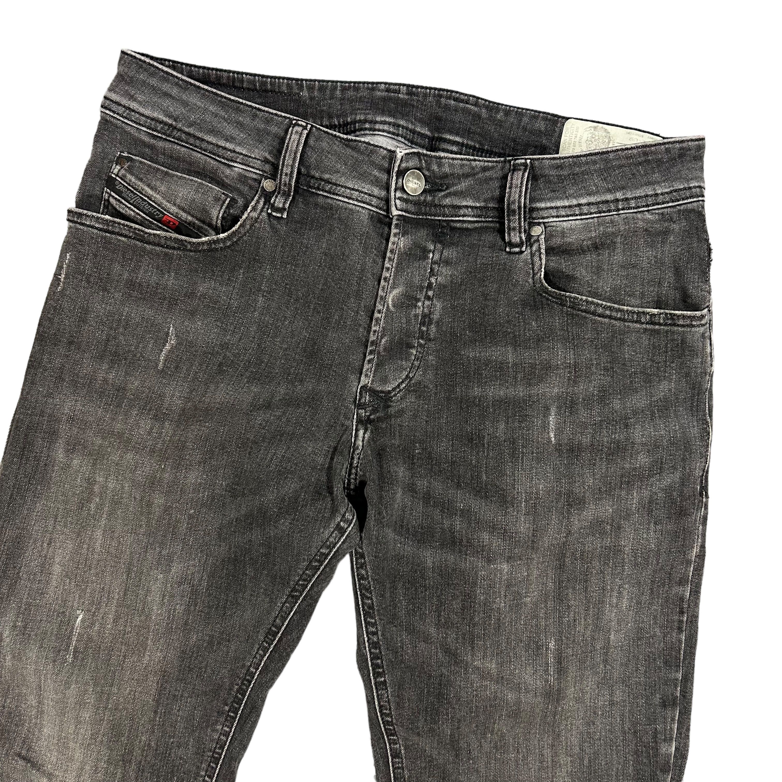 Diesel Diesel Troxer Slim Skinny Black Stretch Denim W32L32 Size US 32 / EU 48 - 3 Thumbnail