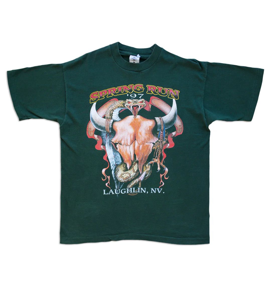 Vintage 1997 Vintage Spring Run T-Shirt Size US L / EU 52-54 / 3 - 1 Thumbnail