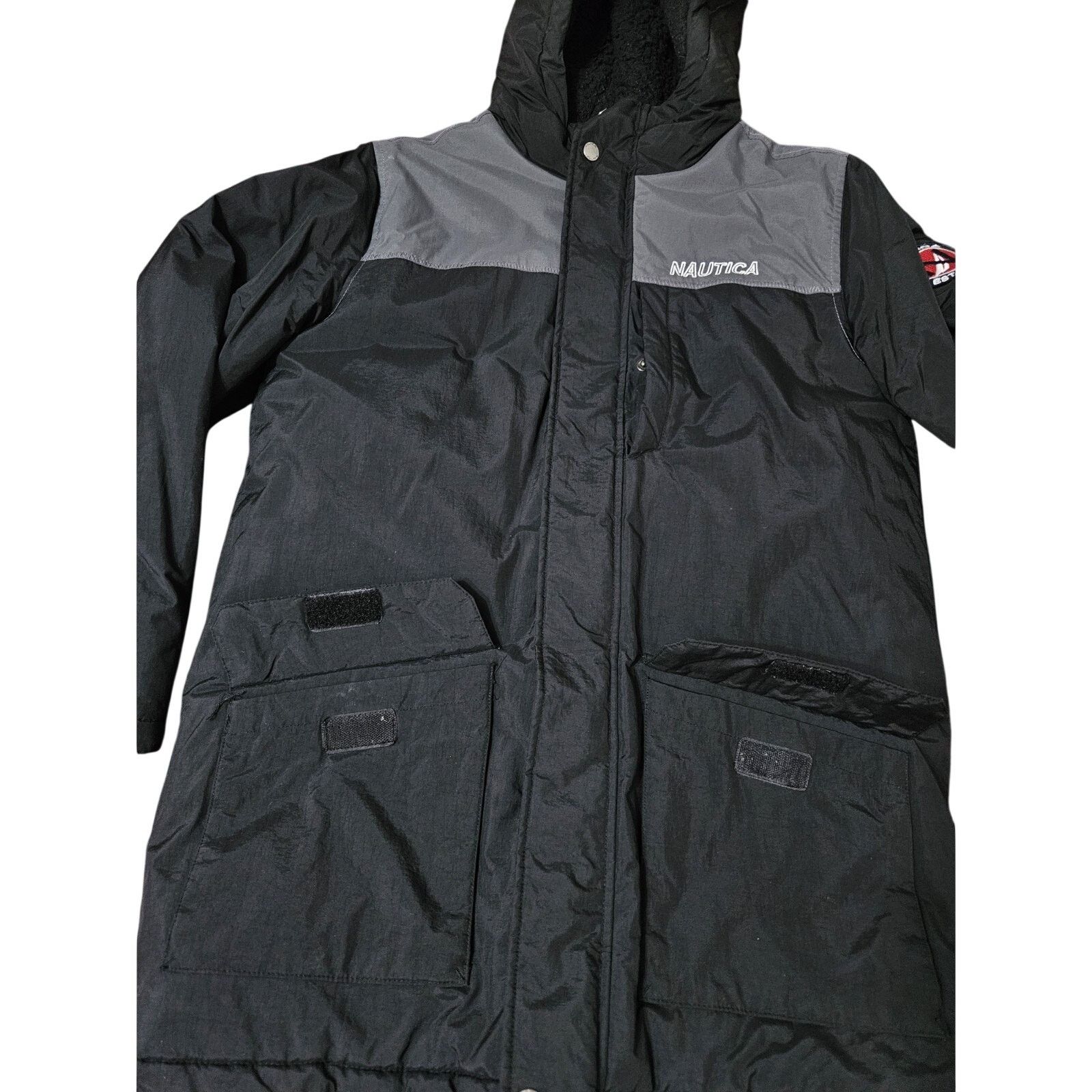 Nautica NAUTICA Boys Large Winter Coat Snow Jacket Ski Canada Goose Size US L / EU 52-54 / 3 - 4 Thumbnail
