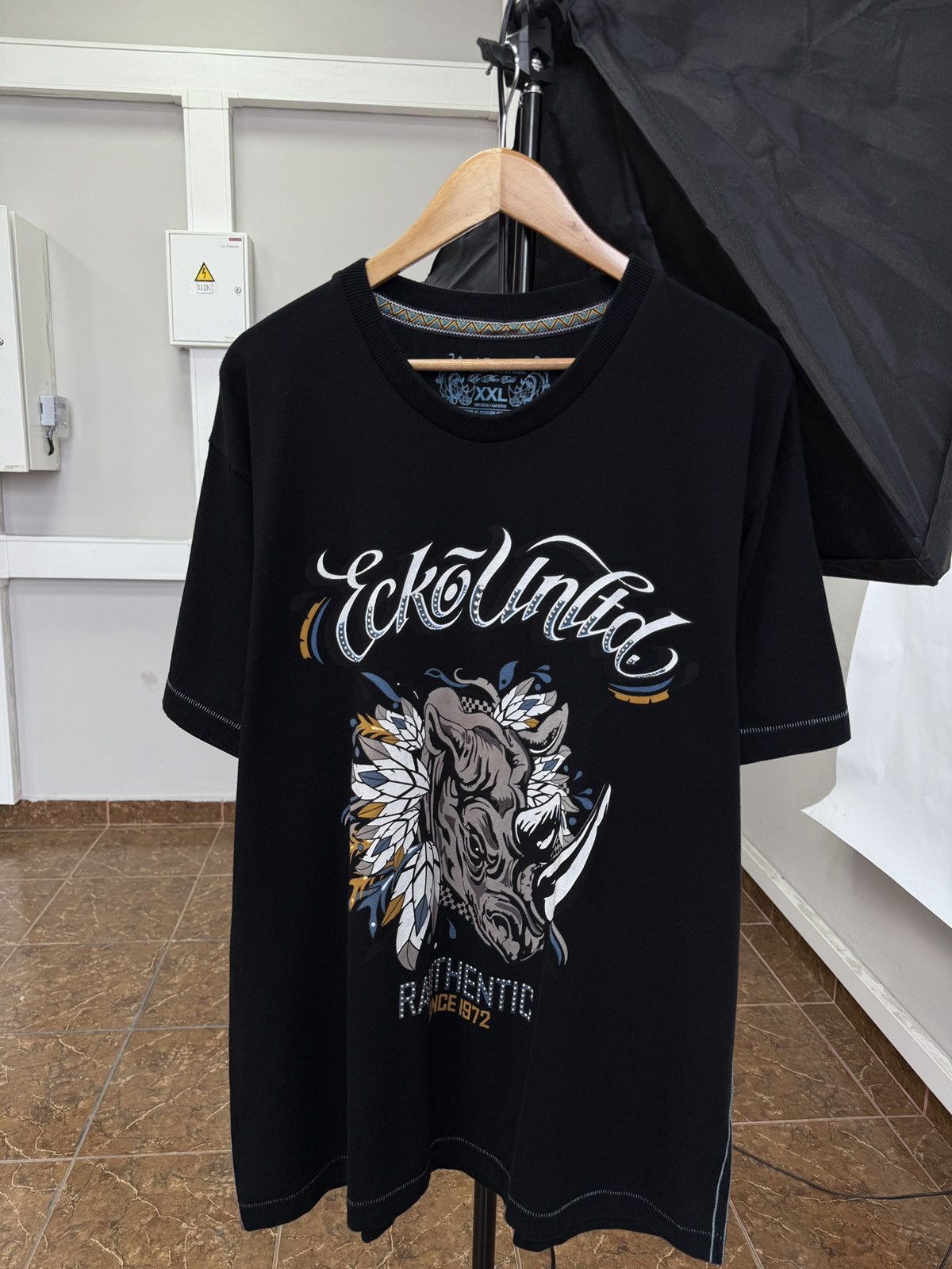 Ecko Unltd. 🇺🇸 Vintage Y2K Ecko Unltd Hip Hop Rap T-Shirt Rare Retro Hype Size US XXL / EU 58 / 5 - 1 Thumbnail