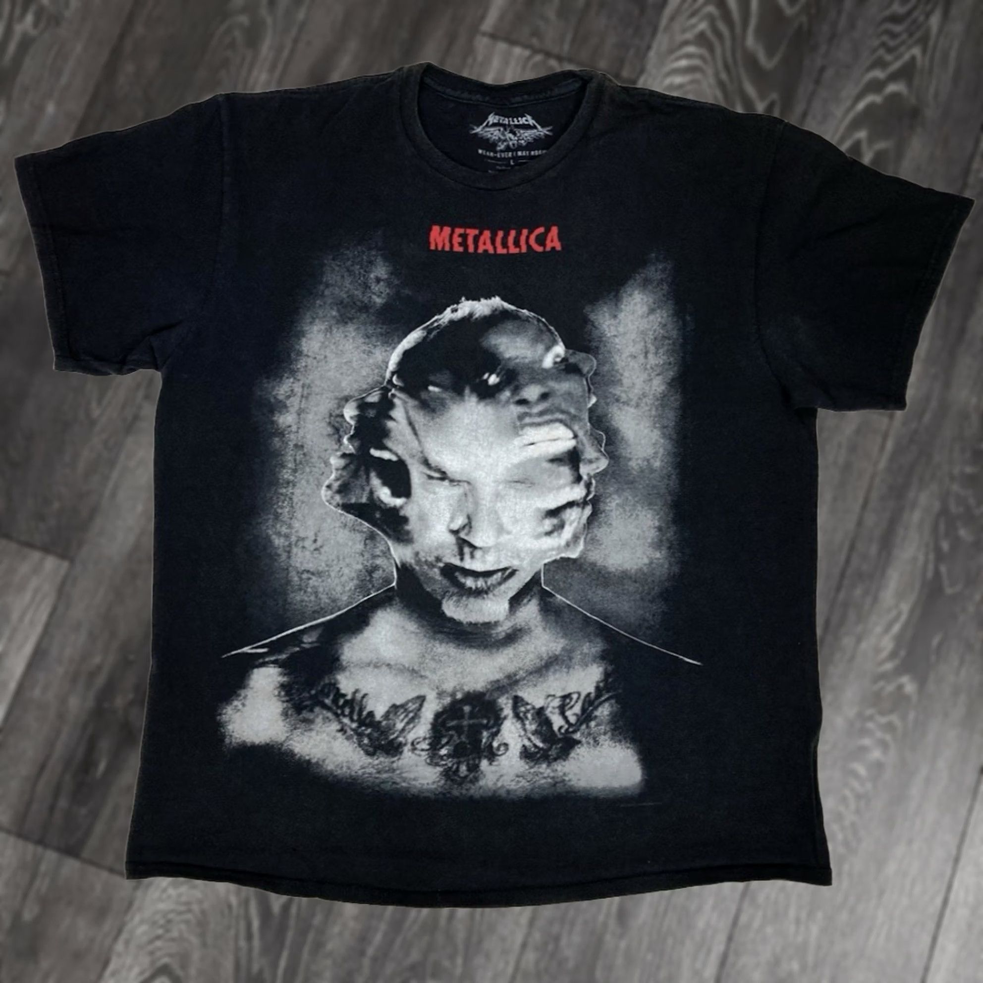 Vintage VINTAGE METALLICA Hardwired To Self Destruct Graphic T-shirt Men L Black Music Merch Size US L / EU 52-54 / 3 - 1 Thumbnail