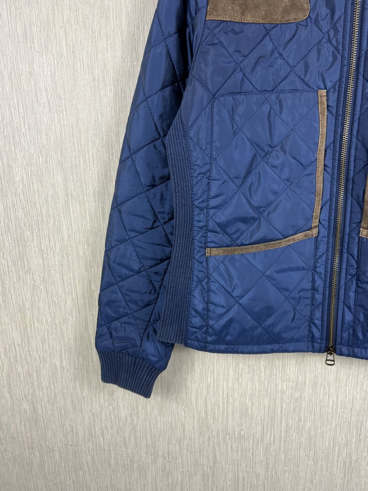 Ralph Lauren Vintage Ralph Lauren Sport suede leather quilted down jacket Size M / US 6-8 / IT 42-44 - 7 Thumbnail