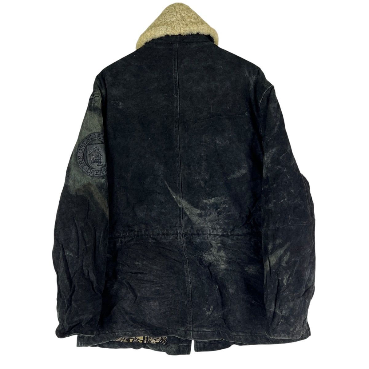 🔥 ICEBERG PEANUTS LEATHER JACKET MADE IN ITALY