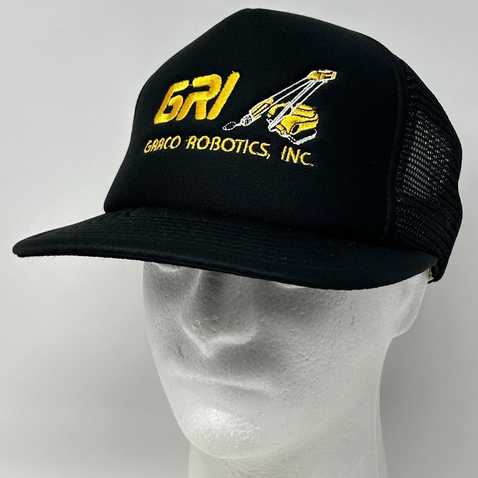 Vintage Vintage 90s Graco Robotics Inc Trucker Hat Baseball Cap GRI Size ONE SIZE - 9 Thumbnail