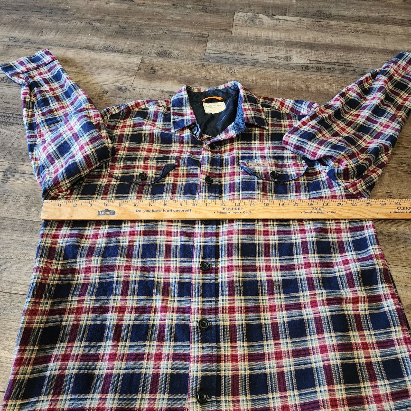 Field & Stream Field & Stream Flannel plaid Button up mens shirt Large 2414 Size US L / EU 52-54 / 3 - 5 Thumbnail