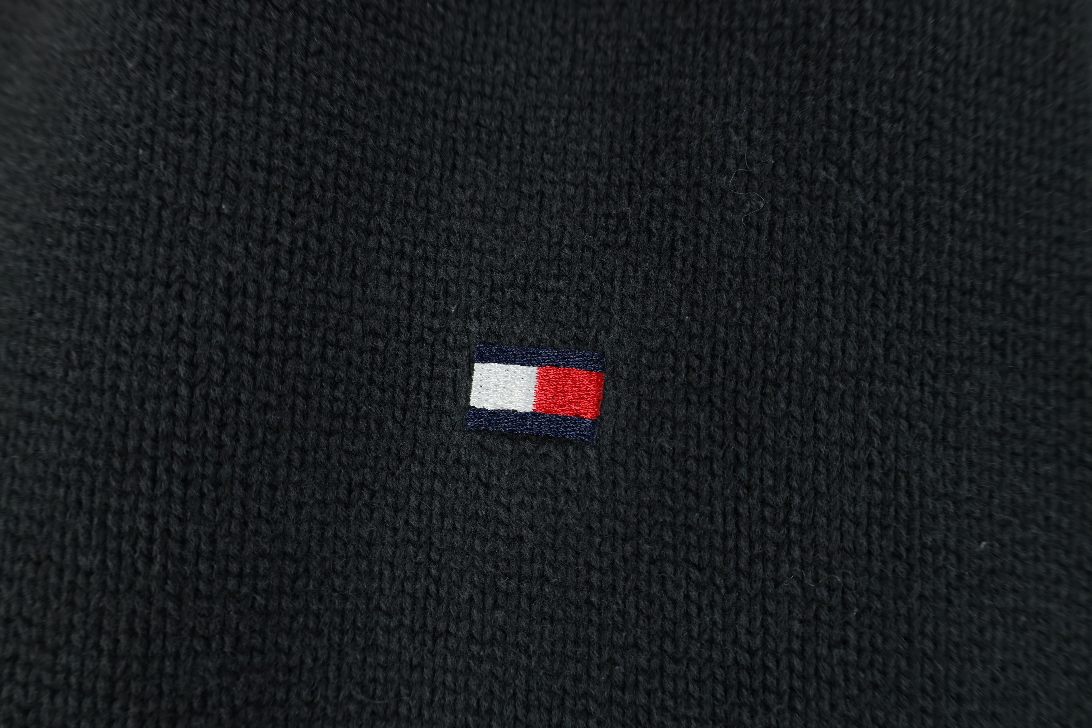 Tommy Hilfiger Vintage 90s Tommy Hilfiger Heavyweight Cotton Knit Sweater Size US XXL / EU 58 / 5 - 4 Thumbnail