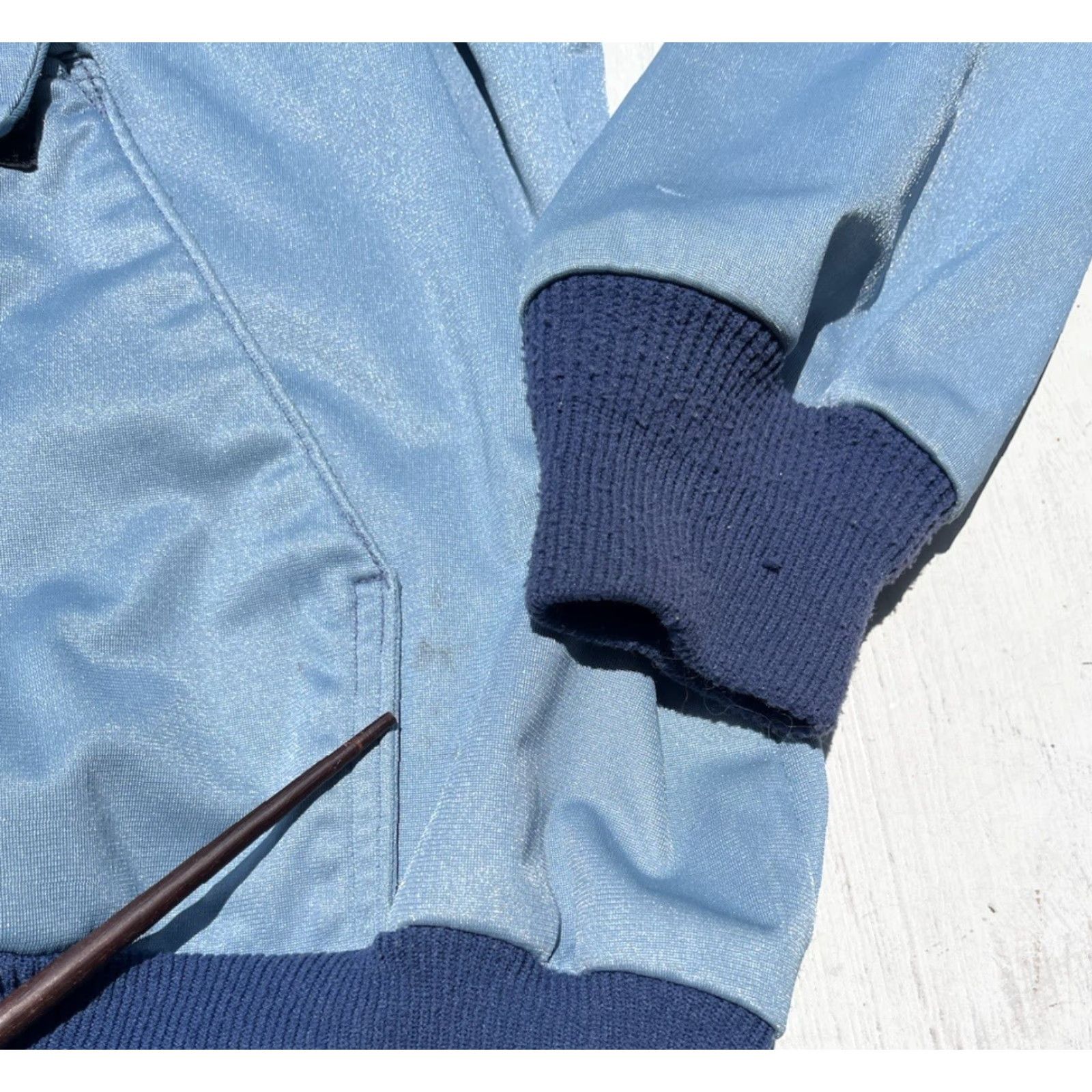 Marmot Marmot Jacket Blue Solid S Anorak 70s 80s Vintage Men’s Outdoor Hiking Clim/Subtle Logo Shirt? Size US S / EU 44-46 / 1 - 7 Thumbnail