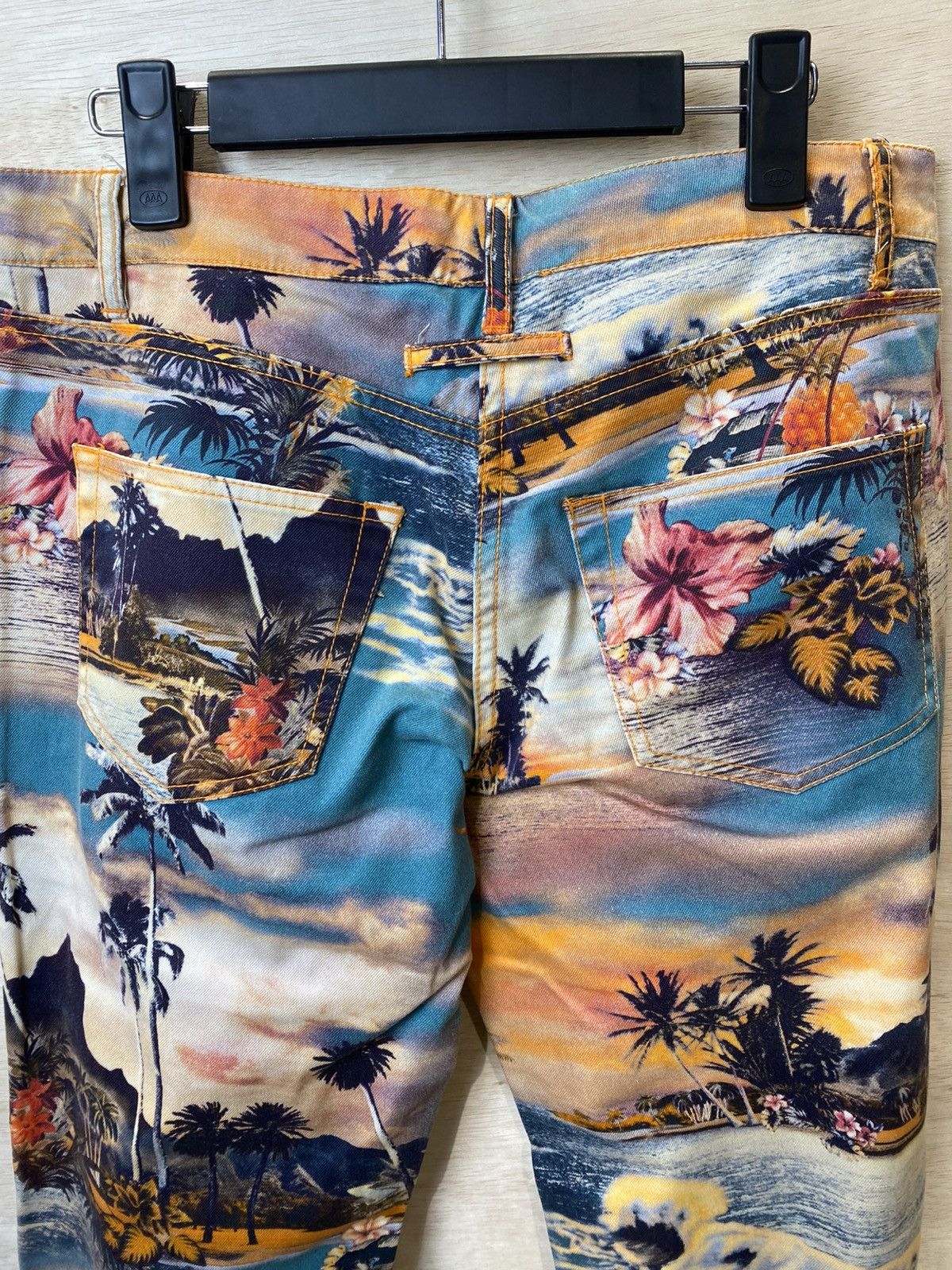 Jean Paul Gaultier Jean Paul Gaultier SS12 Hawaii Jeans Size US 28 / EU 44 - 3 Thumbnail