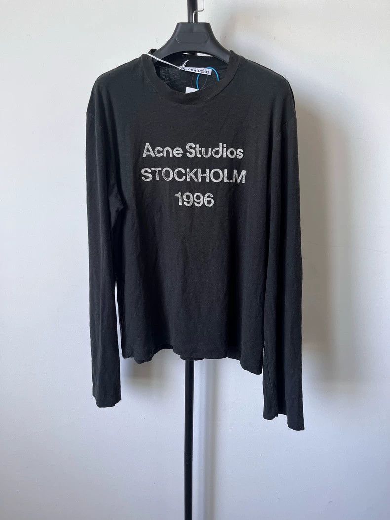 Acne Studios Acne Studios 1996 Series Long Sleeve Hoodie-yf Size US S / EU 44-46 / 1 - 1 Thumbnail
