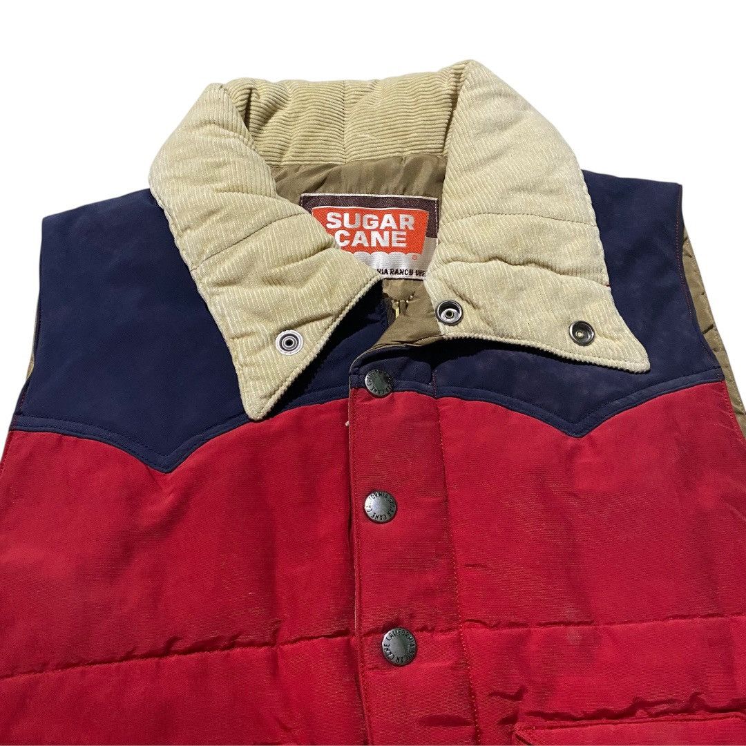Sugar Cane Sugarcane red navy padding vest Size S / US 4 / IT 40 - 3 Thumbnail