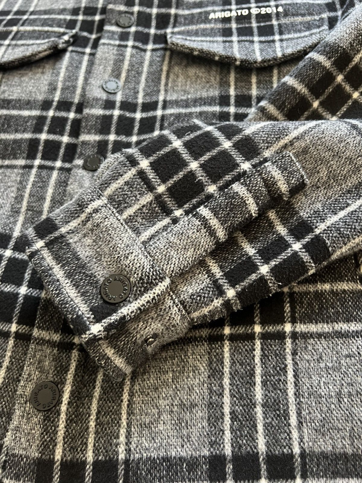 Axel Arigato Tait Checked Overshirt Size US M / EU 48-50 / 2 - 4 Thumbnail