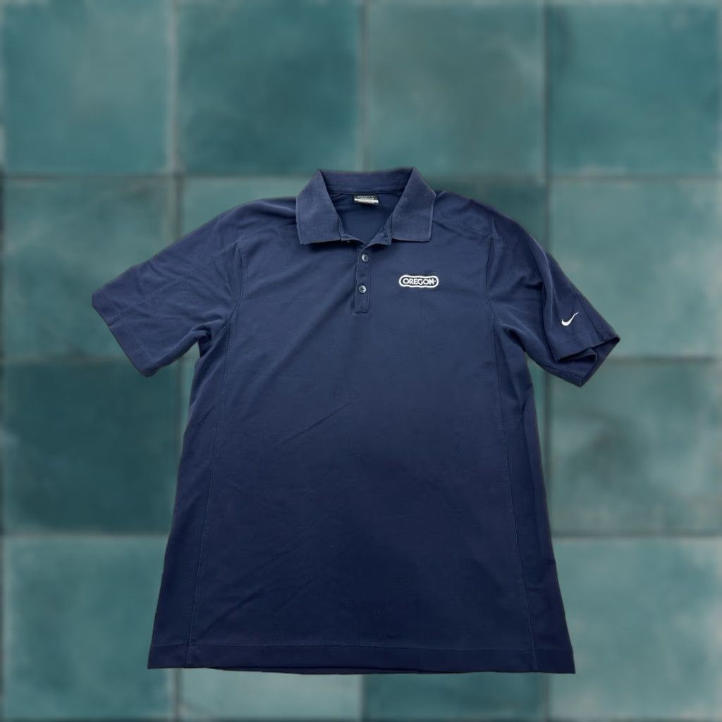 Nike Nike Polo Shirt Mens M Blue Golf Size US M / EU 48-50 / 2 - 1 Thumbnail