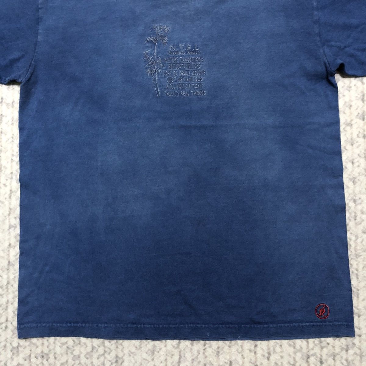 Japanese Brand × Vintage Rare Faded Vintage Japanese Ancient ‘N.T.R.L’ Quote Tees Size US L / EU 52-54 / 3 - 5 Thumbnail
