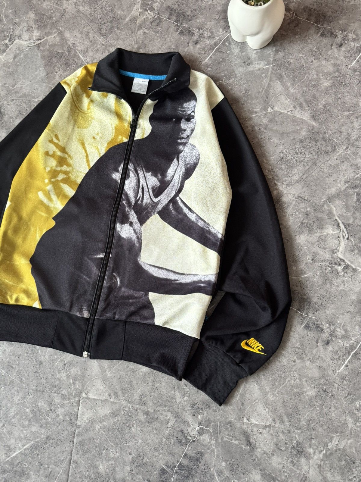 Nike Nike David Robinson Full Zipper Vintage Jacket RARE NBA S Size US S / EU 44-46 / 1 - 2 Thumbnail