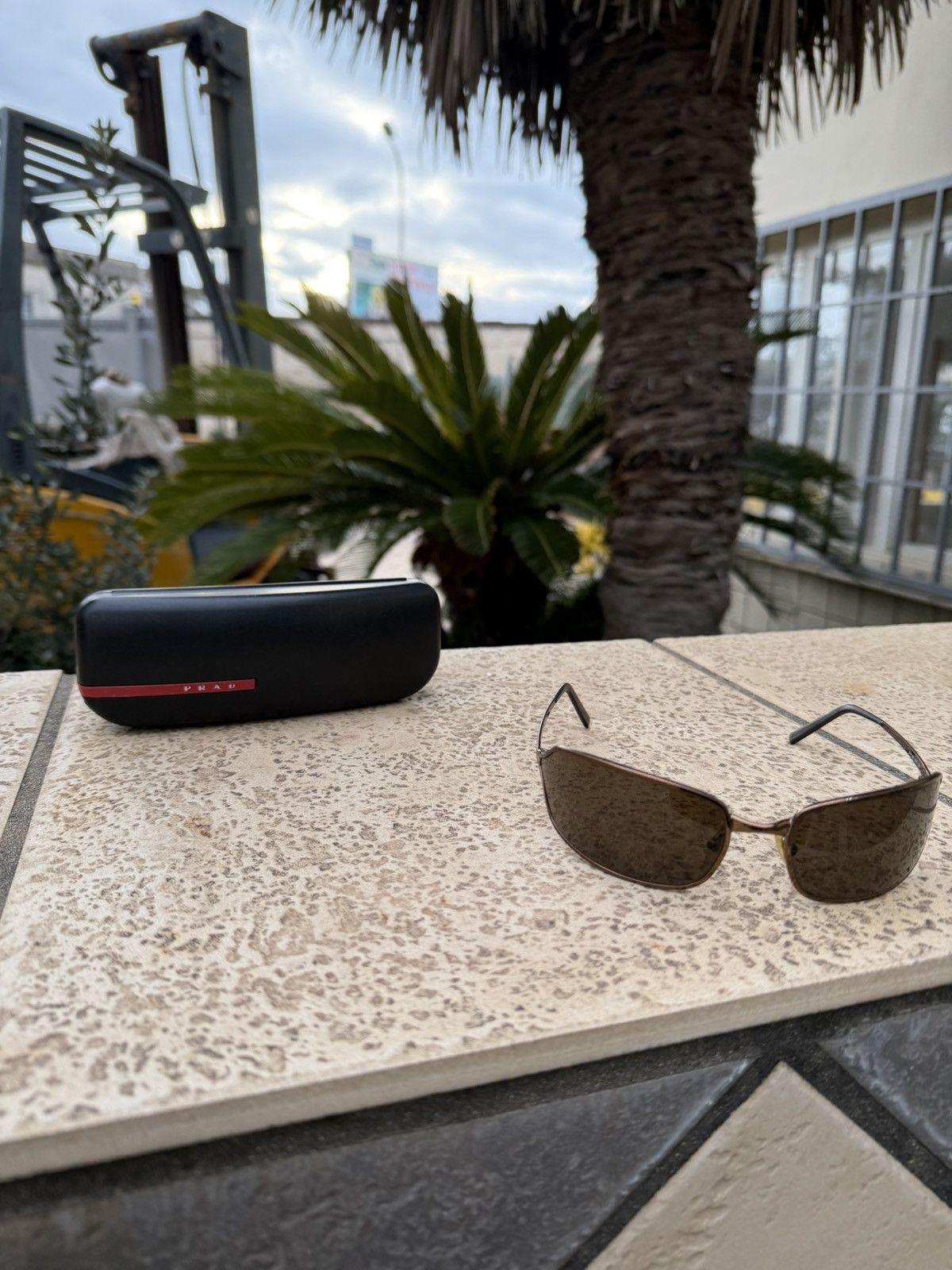 Prada Prada Sunglasses SPR 59E Brown Size ONE SIZE - 2 Thumbnail