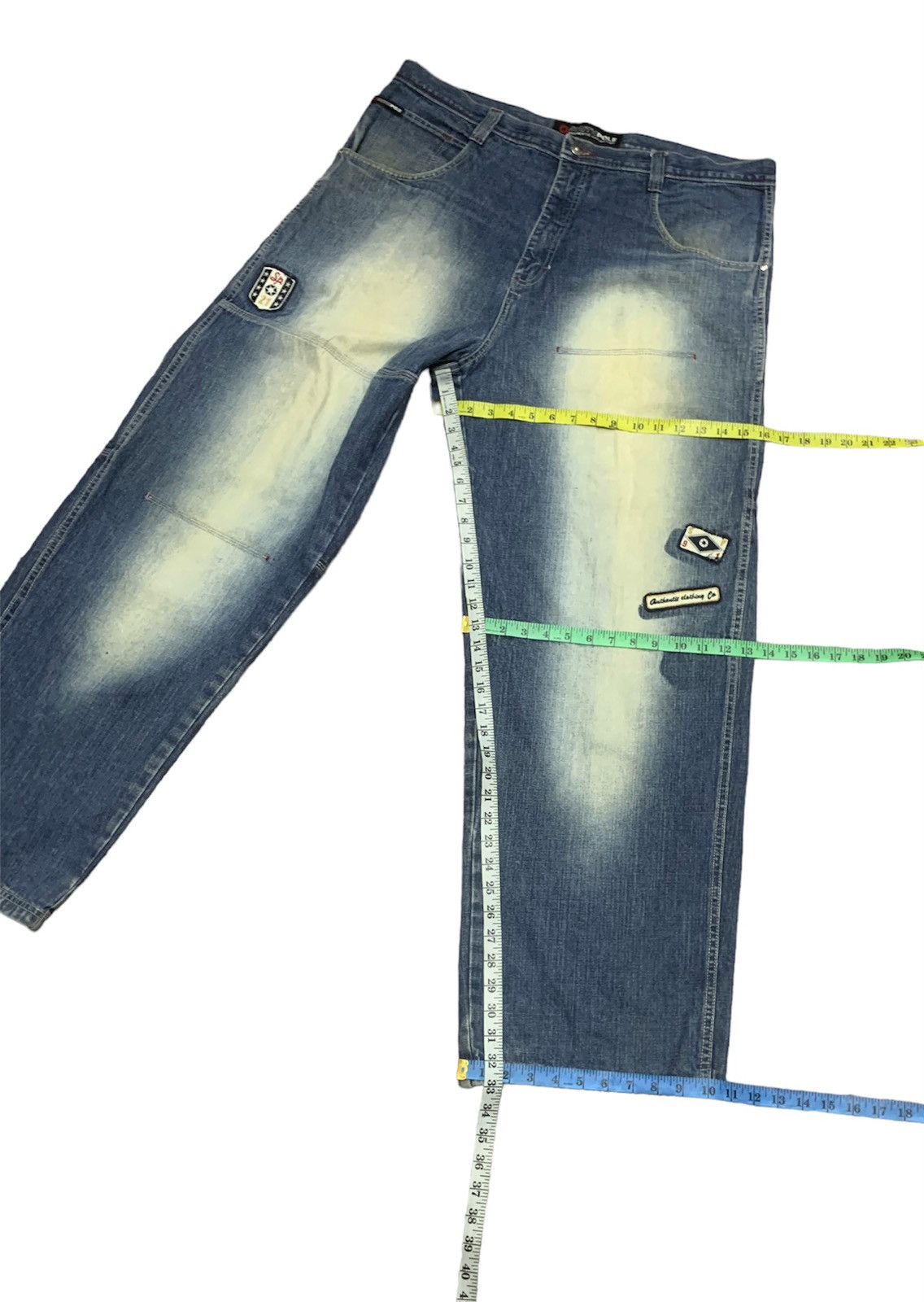 Southpole VINTAGE SOUTHPOLE BAGGY JNCO STYLE Denim Size US 40 / EU 56 - 16 Thumbnail