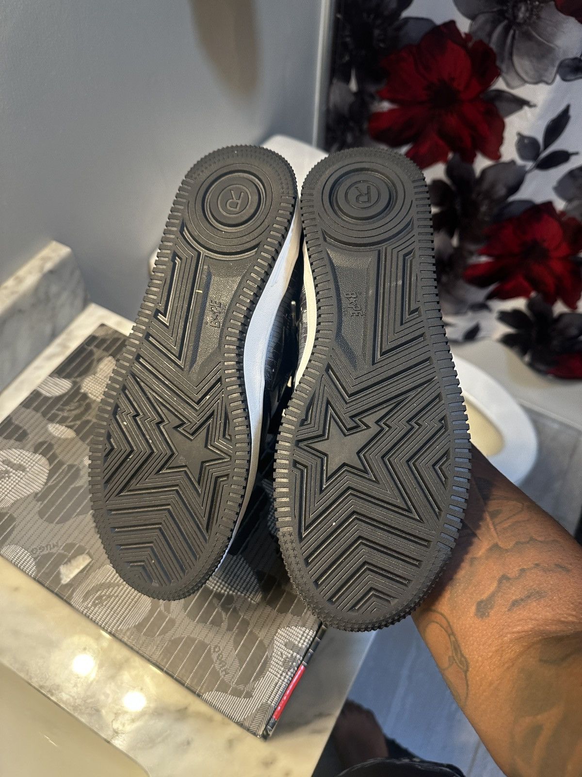 Bape Bape x Hugo Boss Bapesta Size US 11 / EU 44 - 6 Thumbnail