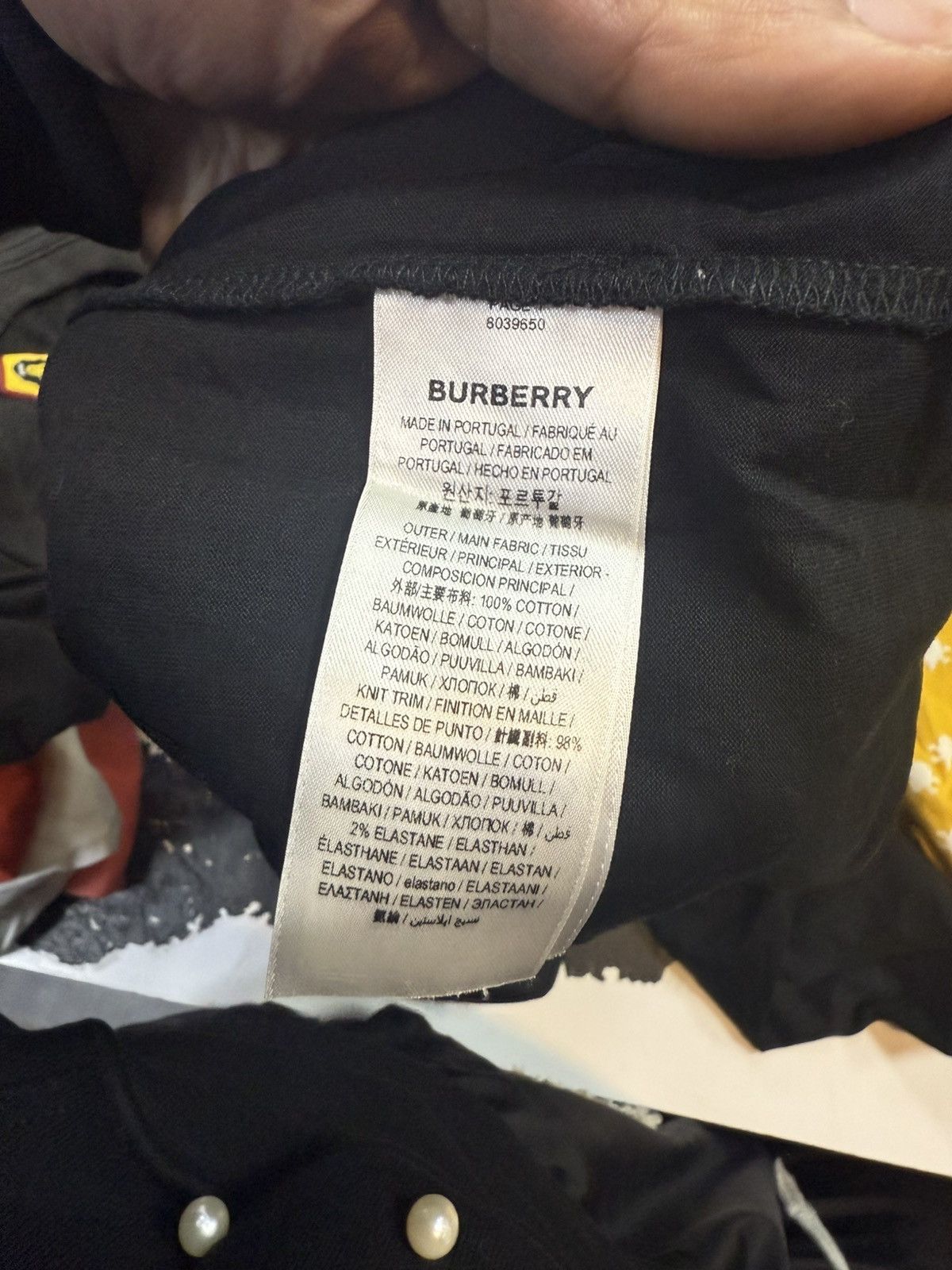 Burberry Burberry big B logo tshirt Size US XXS / EU 40 - 4 Thumbnail