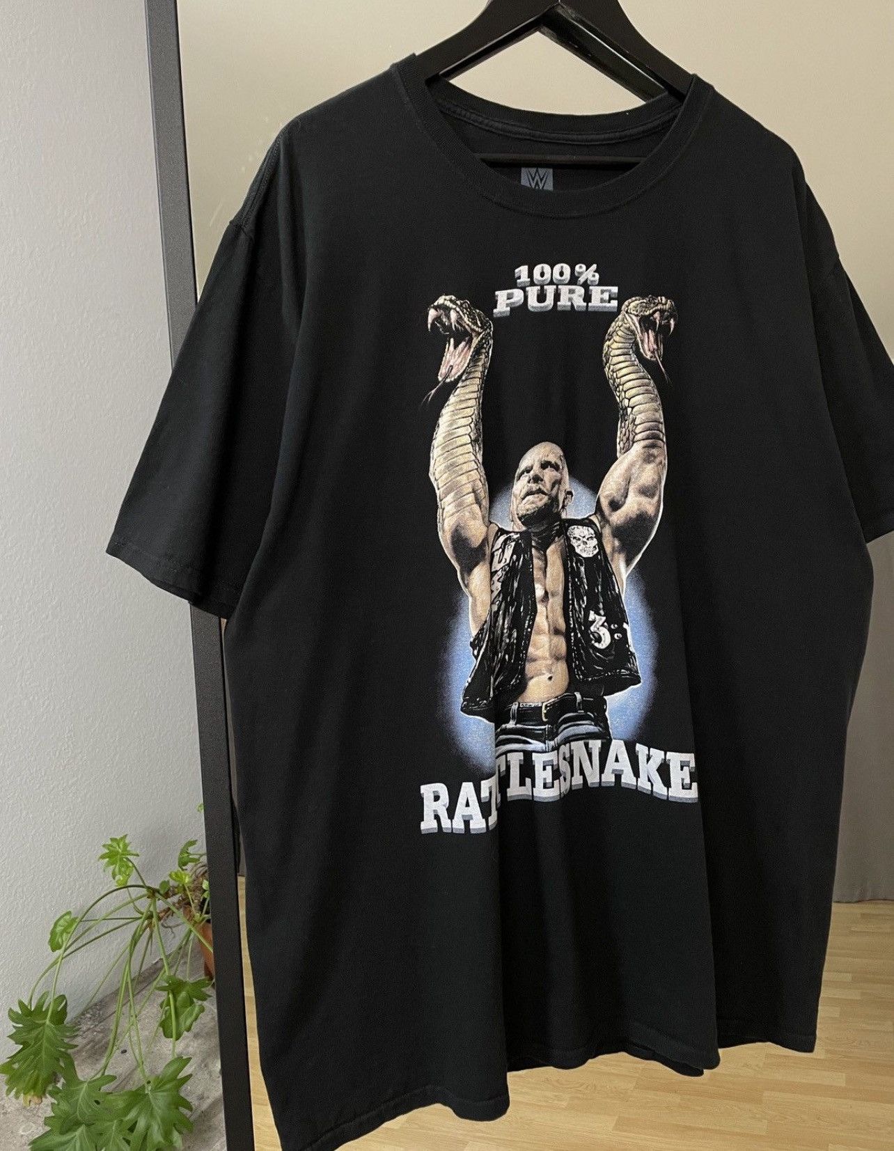 WWE Vintage Stone Cold Steve Austin Rattlesnake Tee WWF WWO Size US XXL / EU 58 / 5 - 3 Thumbnail