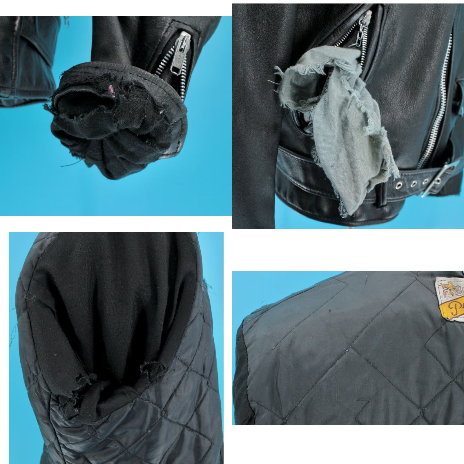 Schott Schott NYC Men’s VTG Black Leather Perfecto Motorcycle Jacket Sz S/M Shirt? Size US S / EU 44-46 / 1 - 11 Thumbnail