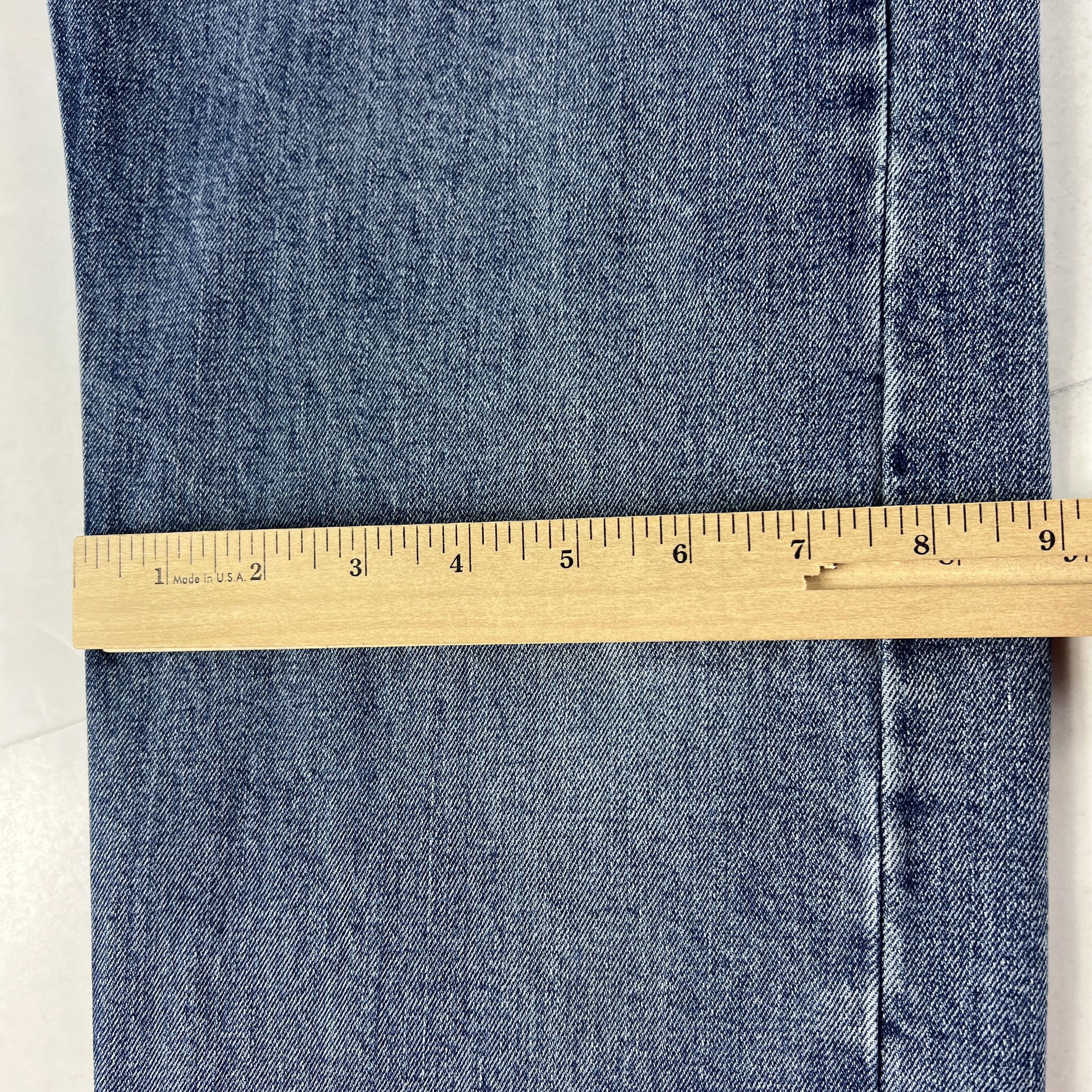 Levi's Levi's Jeans 505 Straight Leg Blue Faded Stretch Denim Size US 34 / EU 50 - 19 Thumbnail