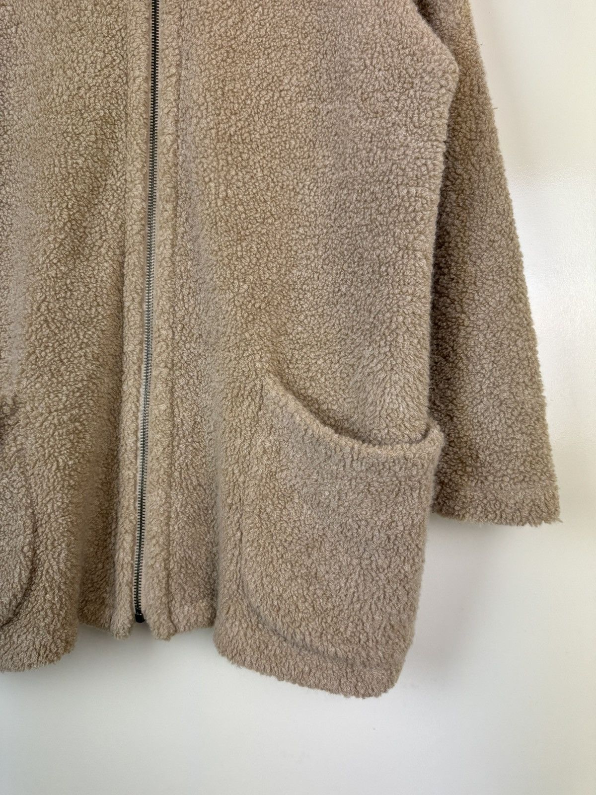 Marimekko Marimekko vintage Sherpa Teddy wool coat zip jacket M over Size M / US 6-8 / IT 42-44 - 3 Thumbnail