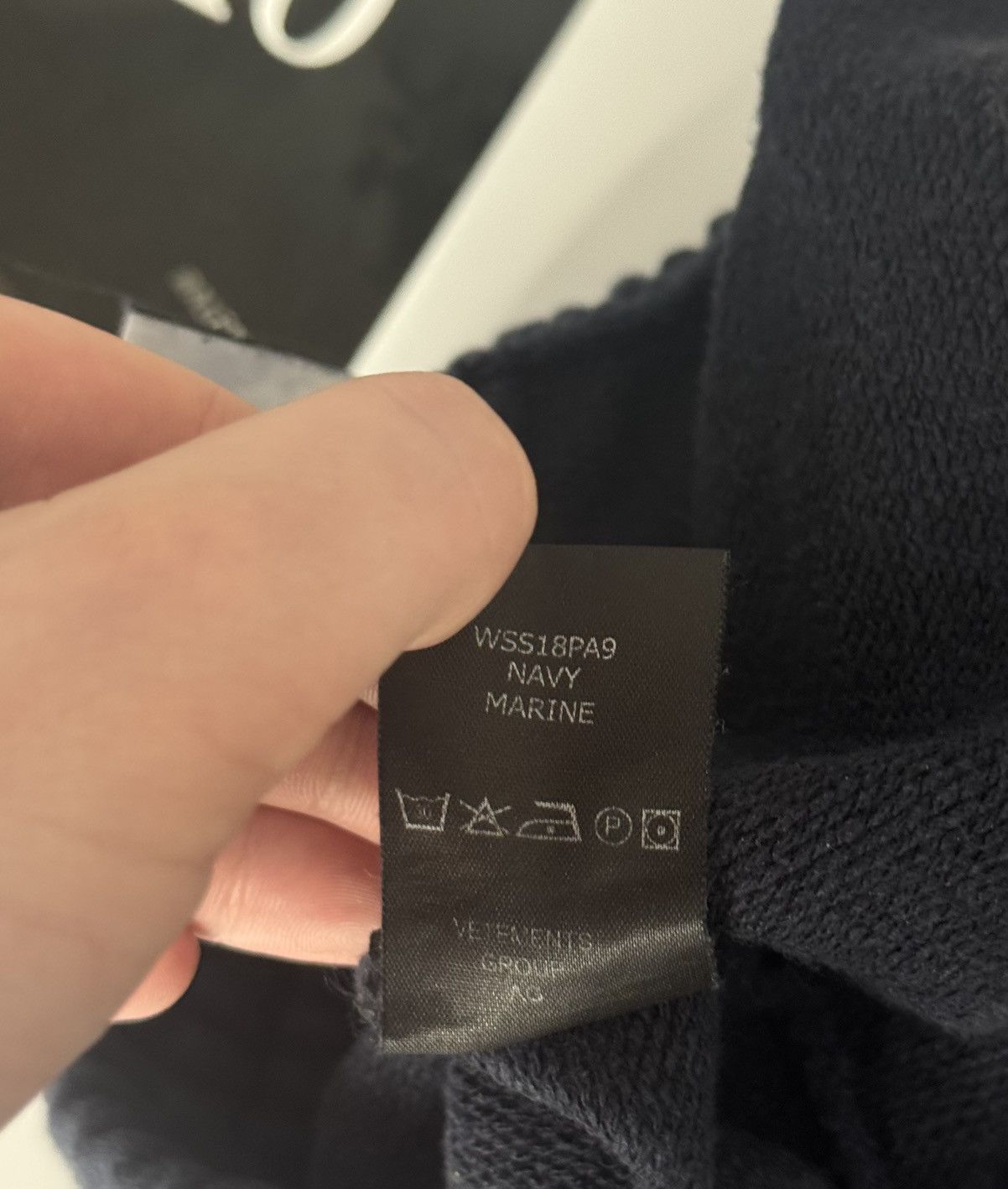 Vetements ✅ Vetements SS2018 Dark Blue Shorts S Size US 32 / EU 48 - 8 Thumbnail