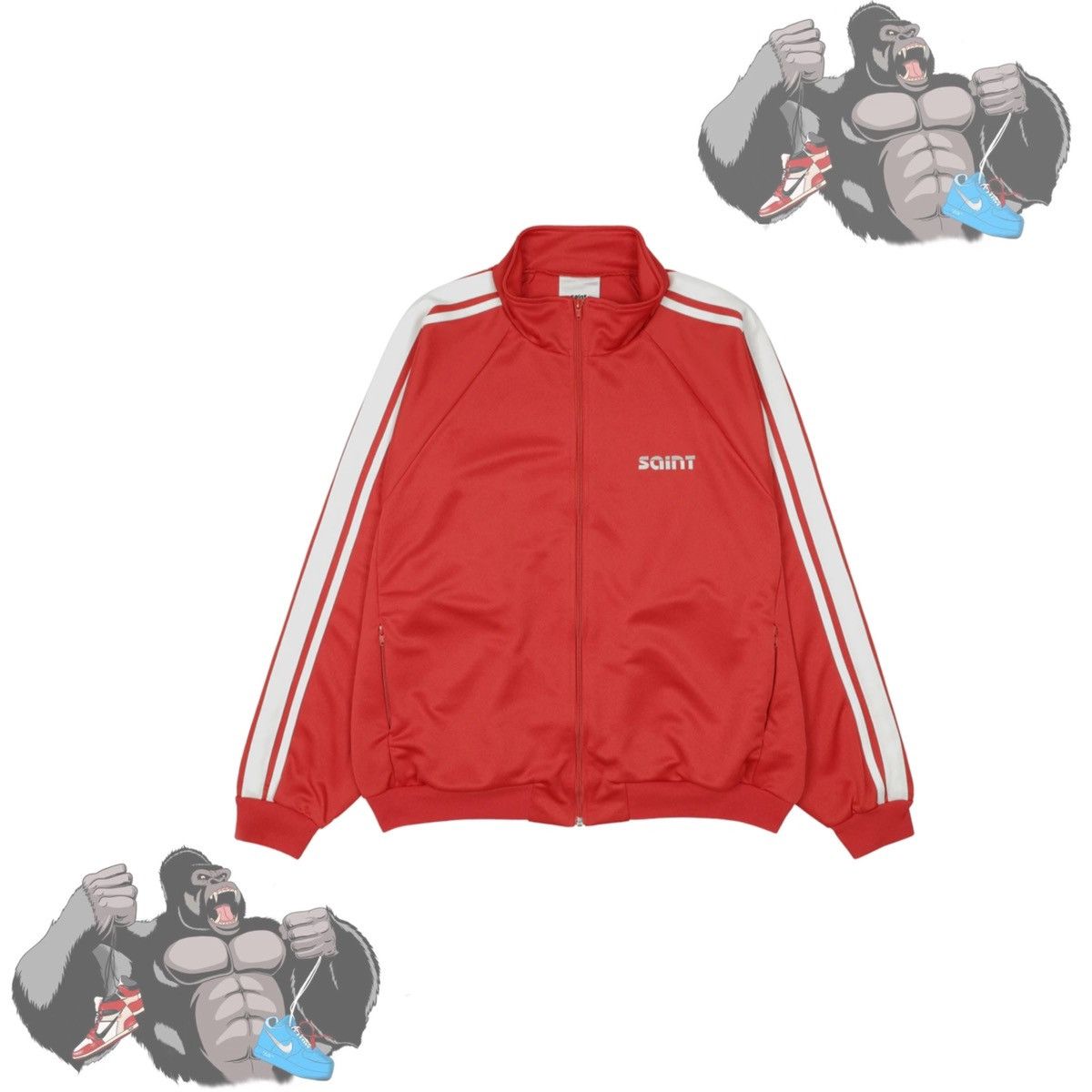 Saint Michael SAINT M×××××× SAINT TRACK JACKET Size US L / EU 52-54 / 3 - 1 Thumbnail
