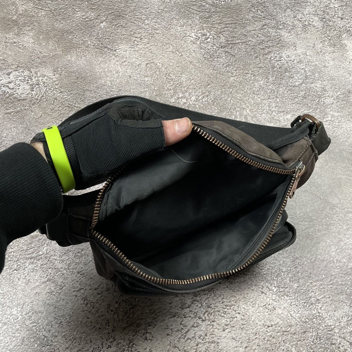 Vintage Vintage Y2K Black Shoulder Bag Military Strap Streetwear OS Size ONE SIZE - 6 Thumbnail
