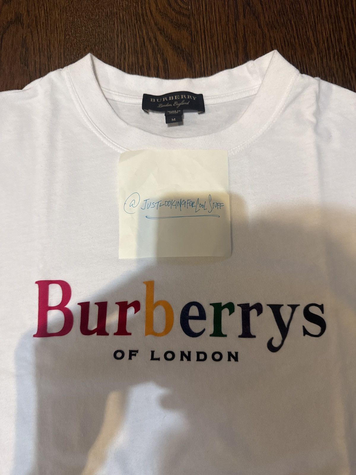 Burberry Burberrys Tee Size US M / EU 48-50 / 2 - 2 Thumbnail