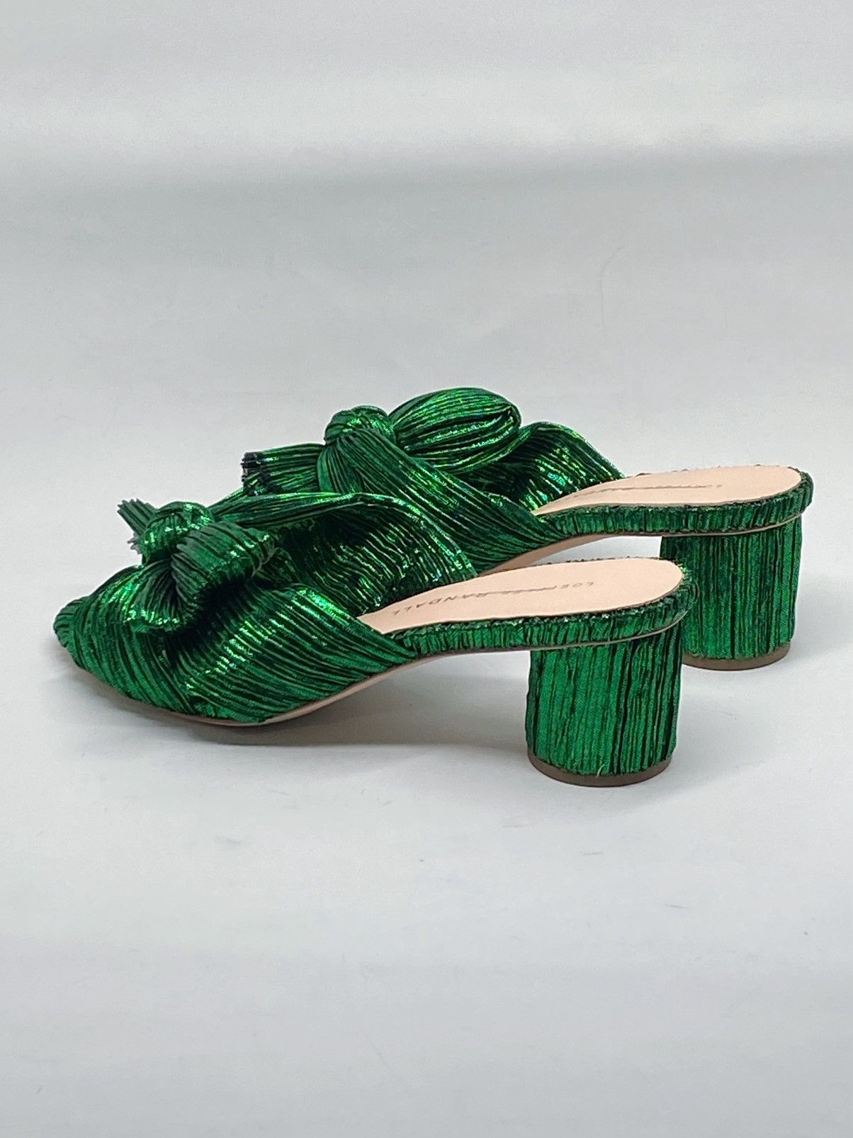 Loeffler Randall Loeffler Randall Emilia 50MM Pleated Knotted Mules size 5 Size US 5 / IT 35 - 8 Thumbnail