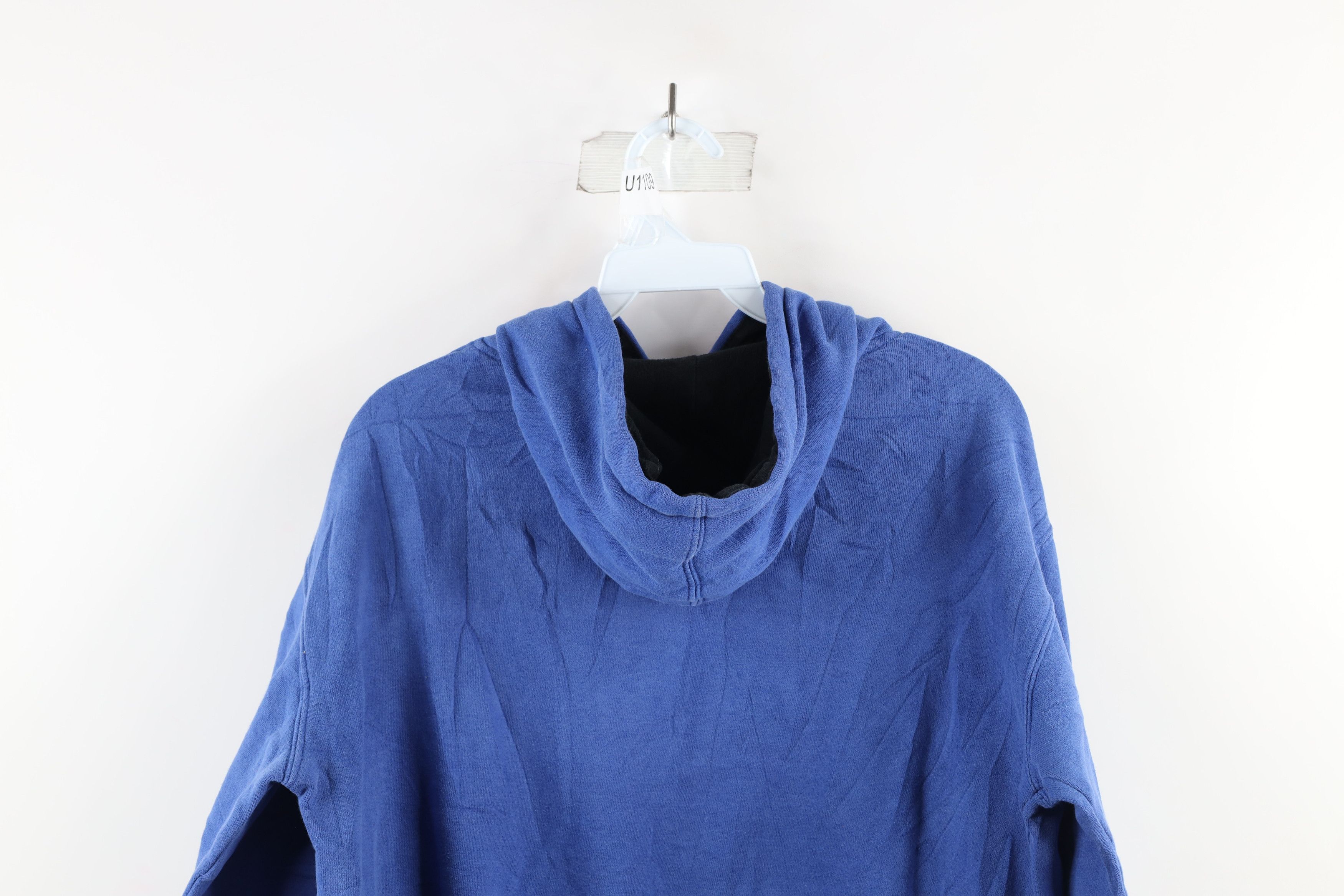 Vintage Vintage Spell Out Duke University Hoodie Sweatshirt Blue Size US S / EU 44-46 / 1 - 10 Thumbnail