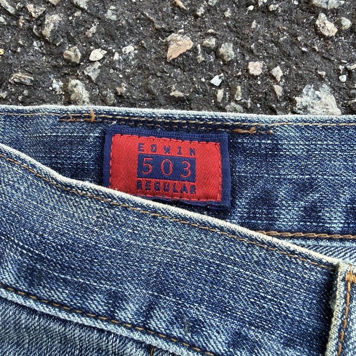 Edwin Vintage Edwin 503 Faded Denim Jean Pants W35 Size US 35 - 6 Thumbnail