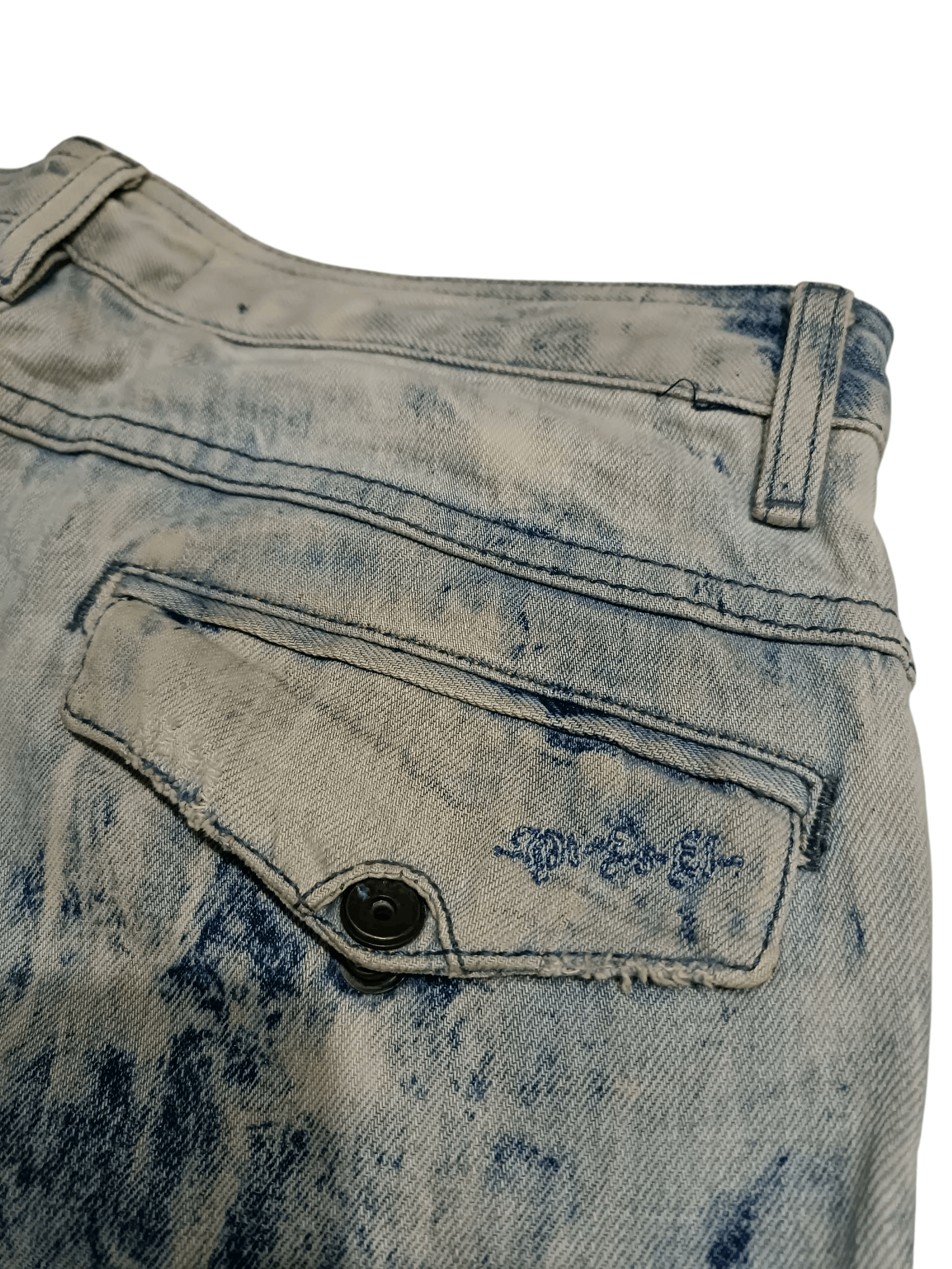Diesel Diesel Acid Wash Biker jeans Size US 30 / EU 46 - 5 Thumbnail