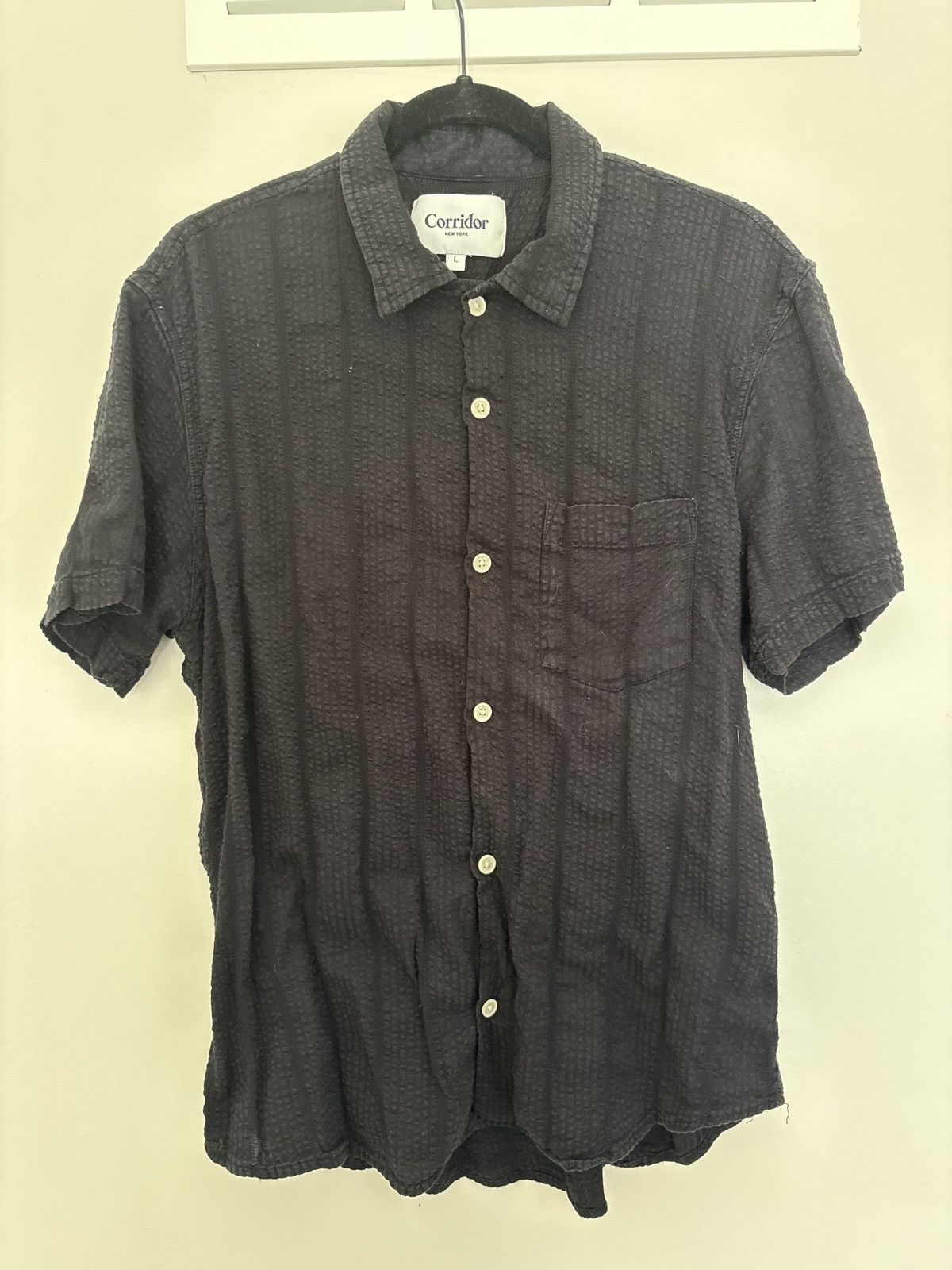 Corridor Corridor Seersucker Button Up Size US L / EU 52-54 / 3 - 1 Preview